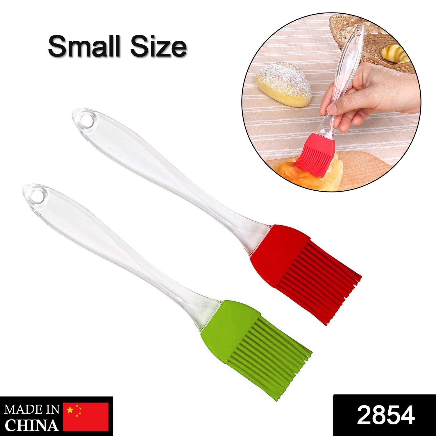 Silicone Spatula and Pastry Brush Special Brush for Kitchen Use