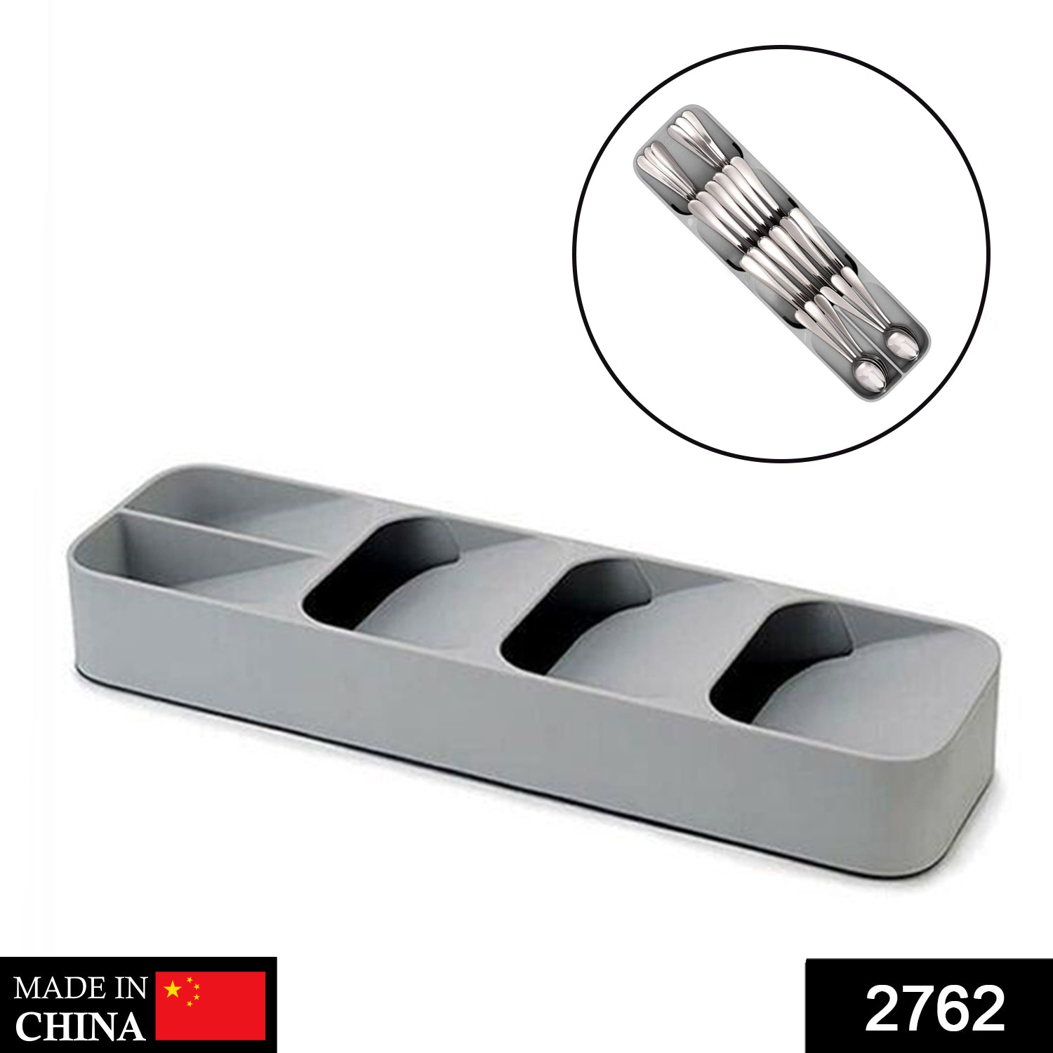 1 Pc Cutlery Tray Box Used For Storing Cutlery Items And Stuffs Easily And Safely.