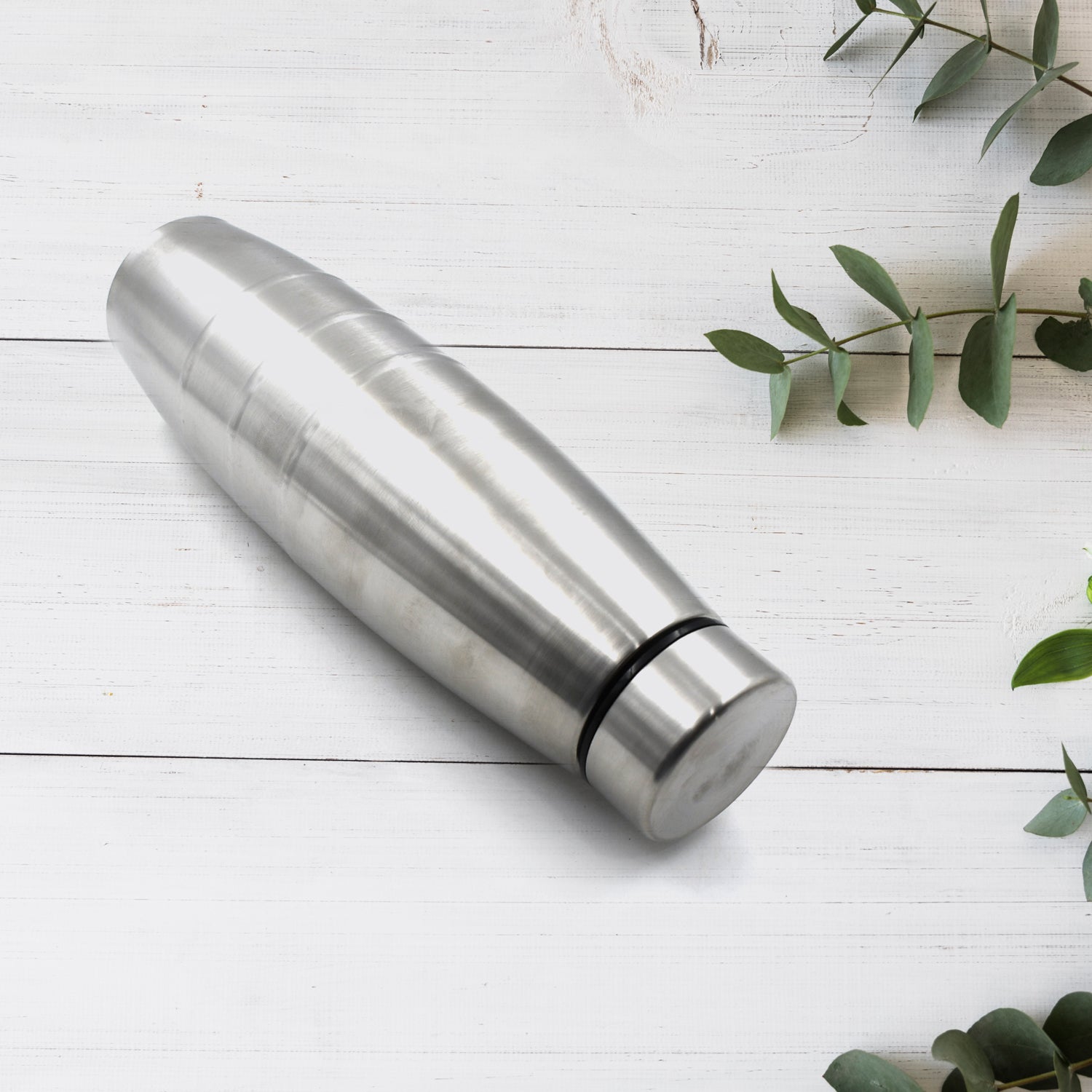 Stainless Steel Sports Water Bottles, BPA Free and Leak Proof Cap and Steel Bottle silver, Steel fridge Bottle For office/Gym/School 1000 Ml