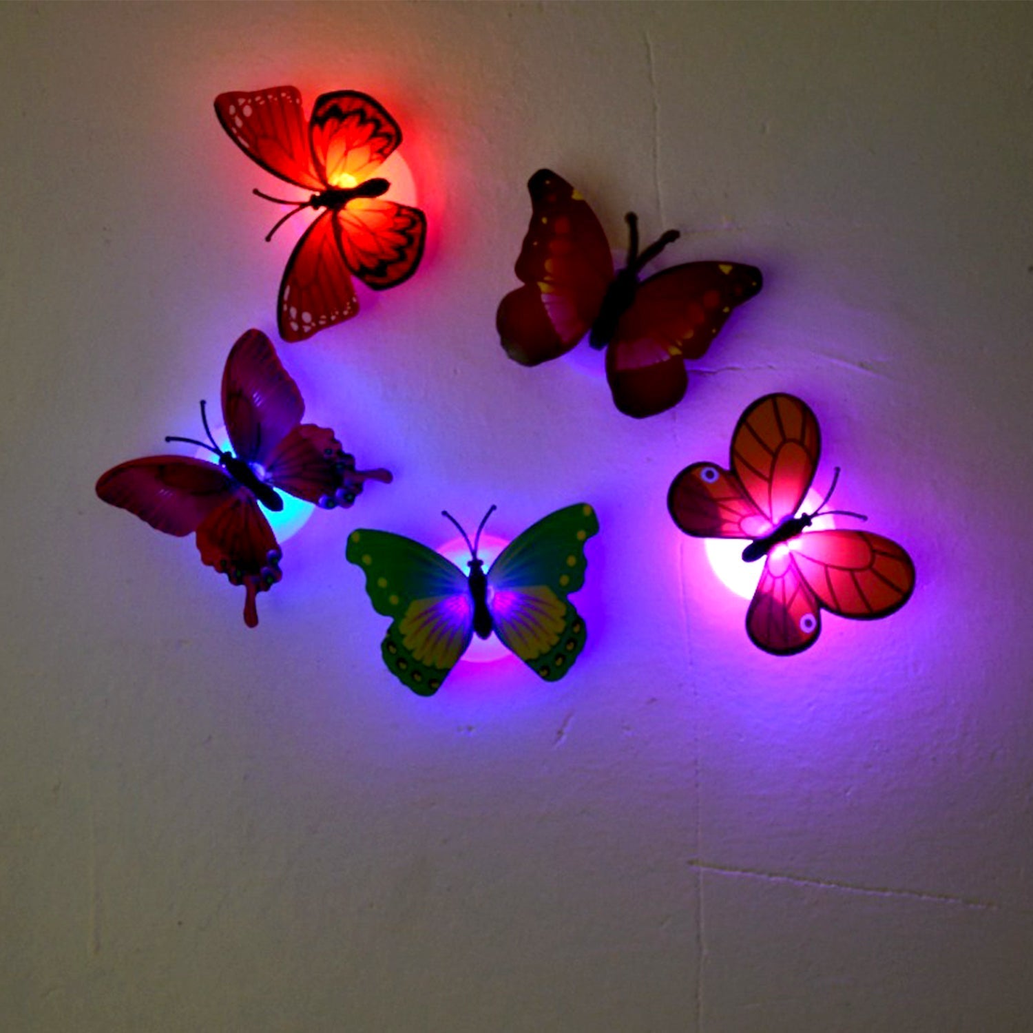 BUTTERFLY 3D NIGHT LAMP COMES WITH 3D ILLUSION DESIGN SUITABLE FOR DRAWING ROOM, LOBBY. (Pack Of 50)