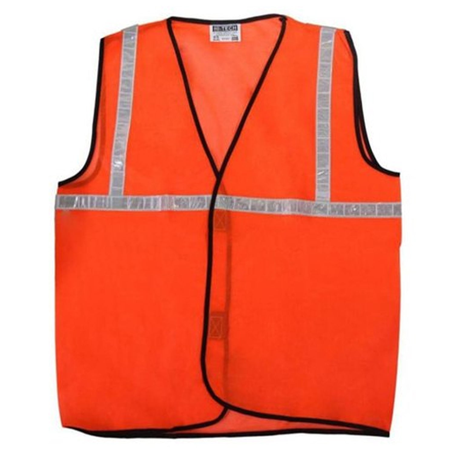 Orange Safety Jacket For Having protection against accidents usually in construction area's.