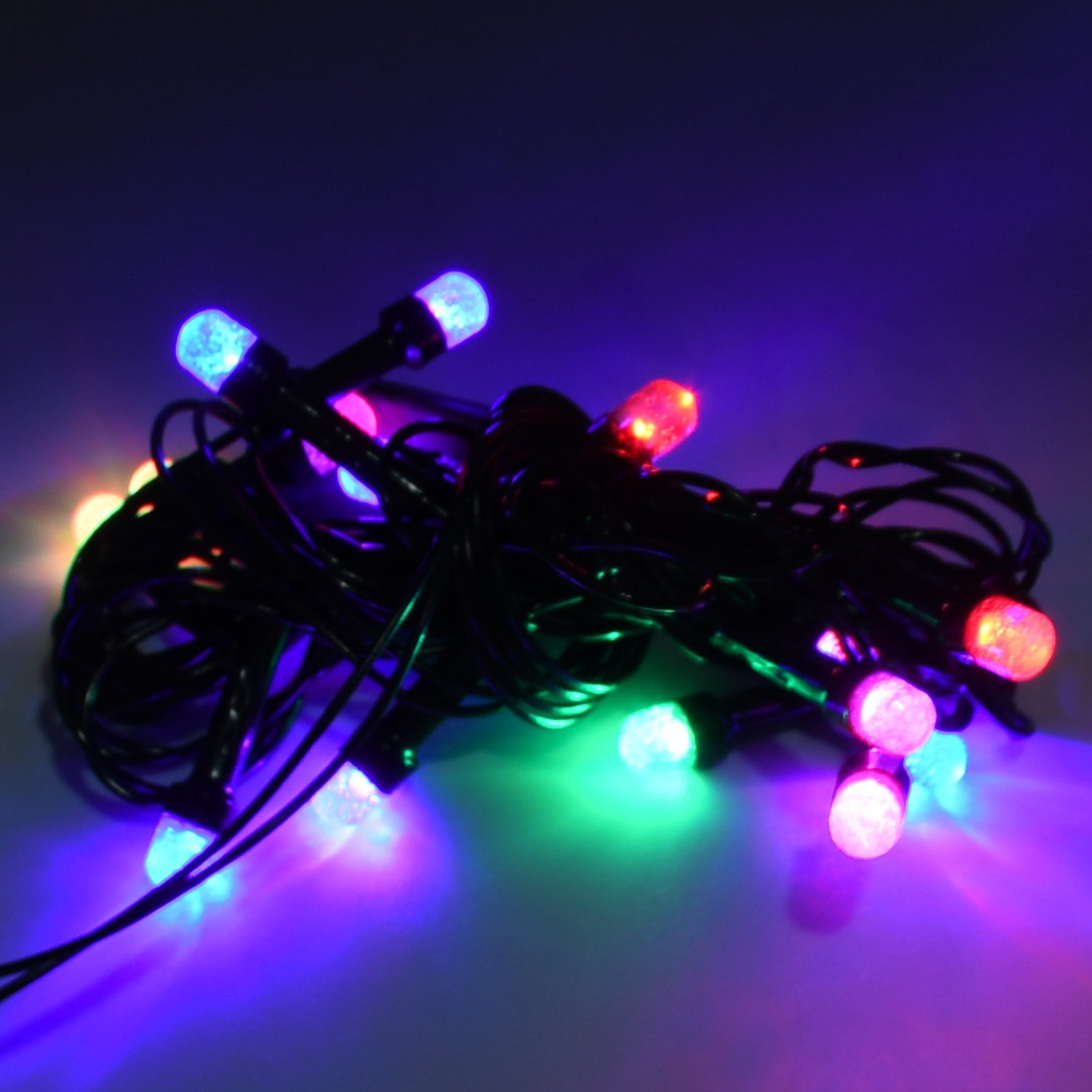 3Mtr Home Decoration Diwali & Wedding LED Christmas String Light Indoor and Outdoor Light ,Festival Decoration Led String Light, Multi-Color Light 1.4MM (15L 3 Mtr)