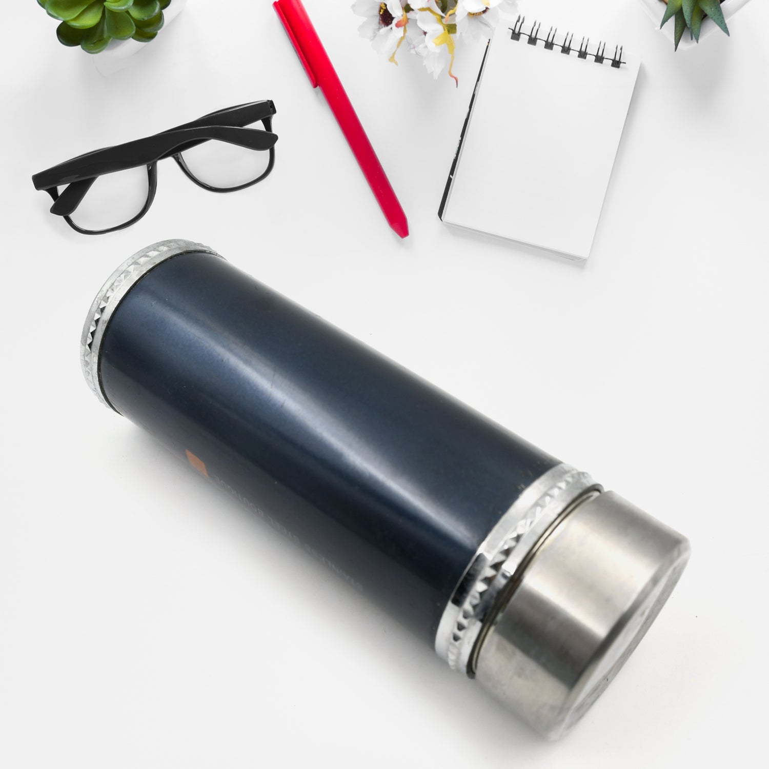 STAINLESS STEEL WATER BOTTLE FOR MEN WOMEN KIDS | THERMOS FLASK | REUSABLE LEAK-PROOF THERMOS STEEL FOR HOME OFFICE GYM FRIDGE TRAVELLING 380 ML APPROX