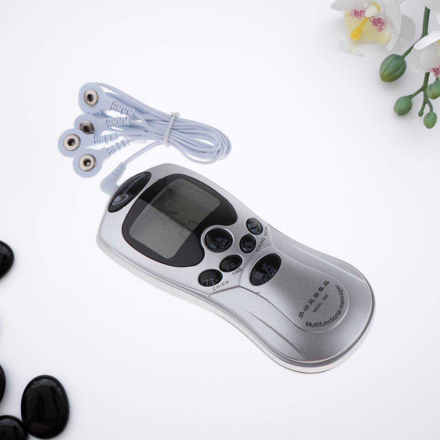 Multifunction Pain Relief Massager (Electric, Pulse Therapy) - Neck, Back, Body Without Adaptor