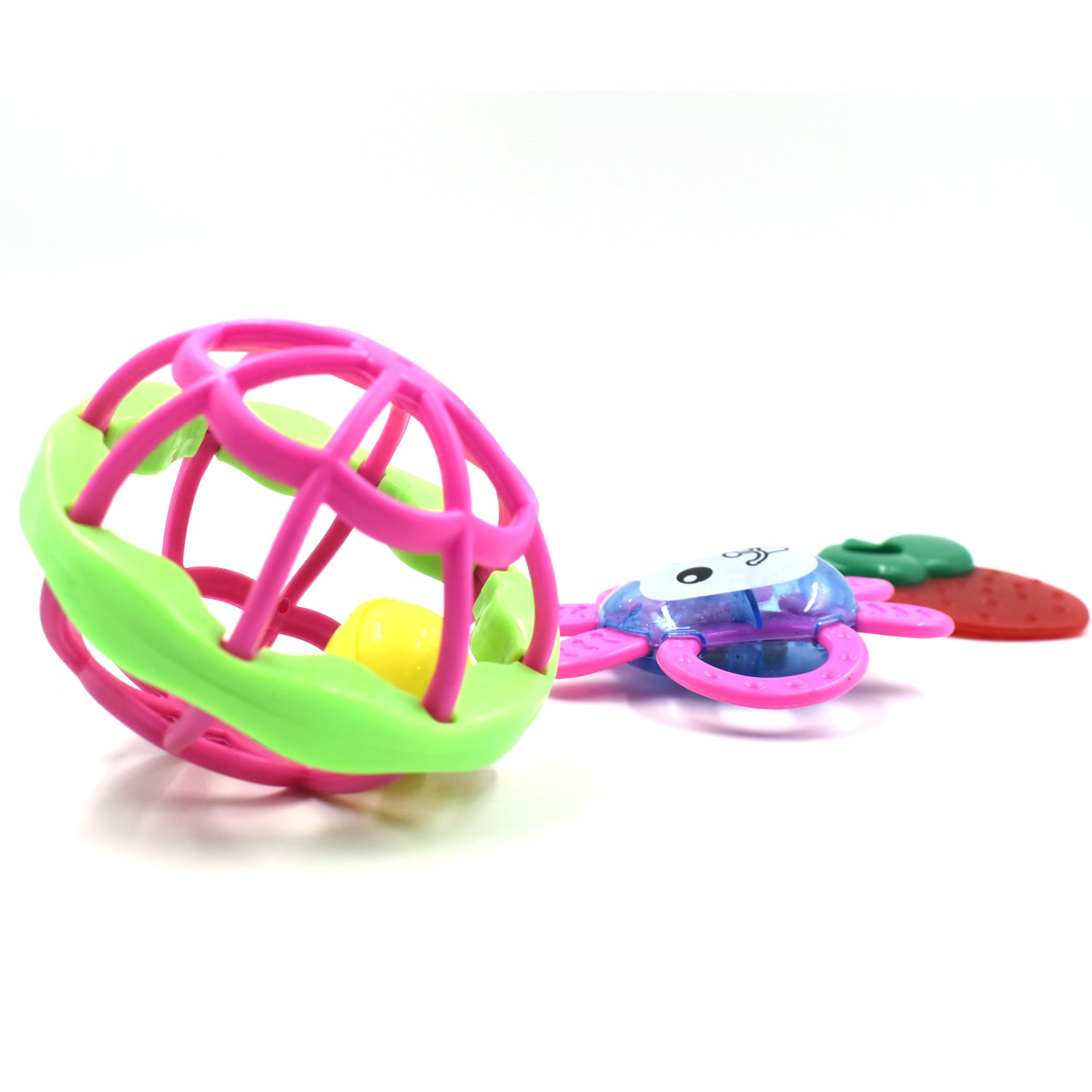 AT39 3Pc Rattles Baby Toy and game for kids and babies for playing and enjoying purposes.