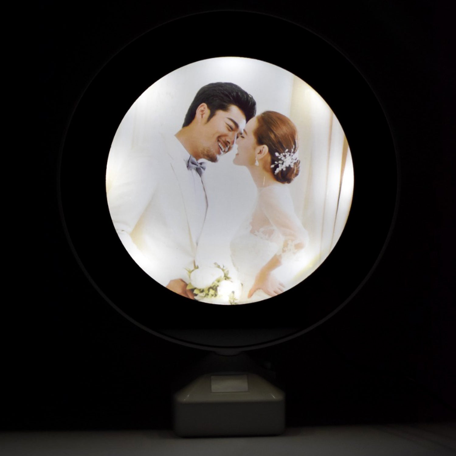 Curve Led Mirror Picture Wall Light