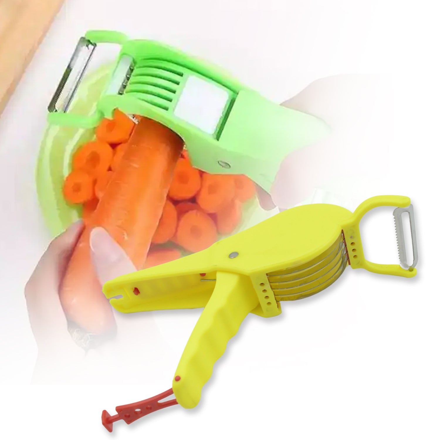 2-in-1 Vegetable and Fruits Cutter / Chopper