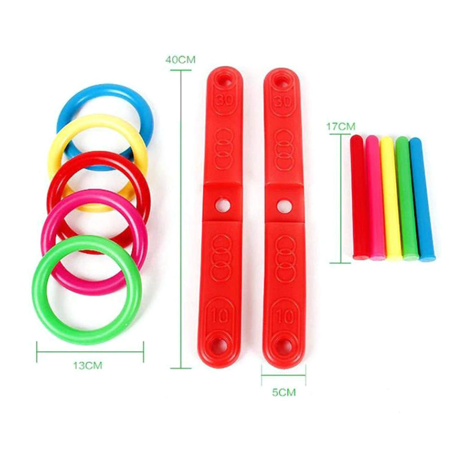 13 Pc Ring Toss Game widely used by children’s and kids for playing and enjoying purposes and all in all kinds of household and official places etc.