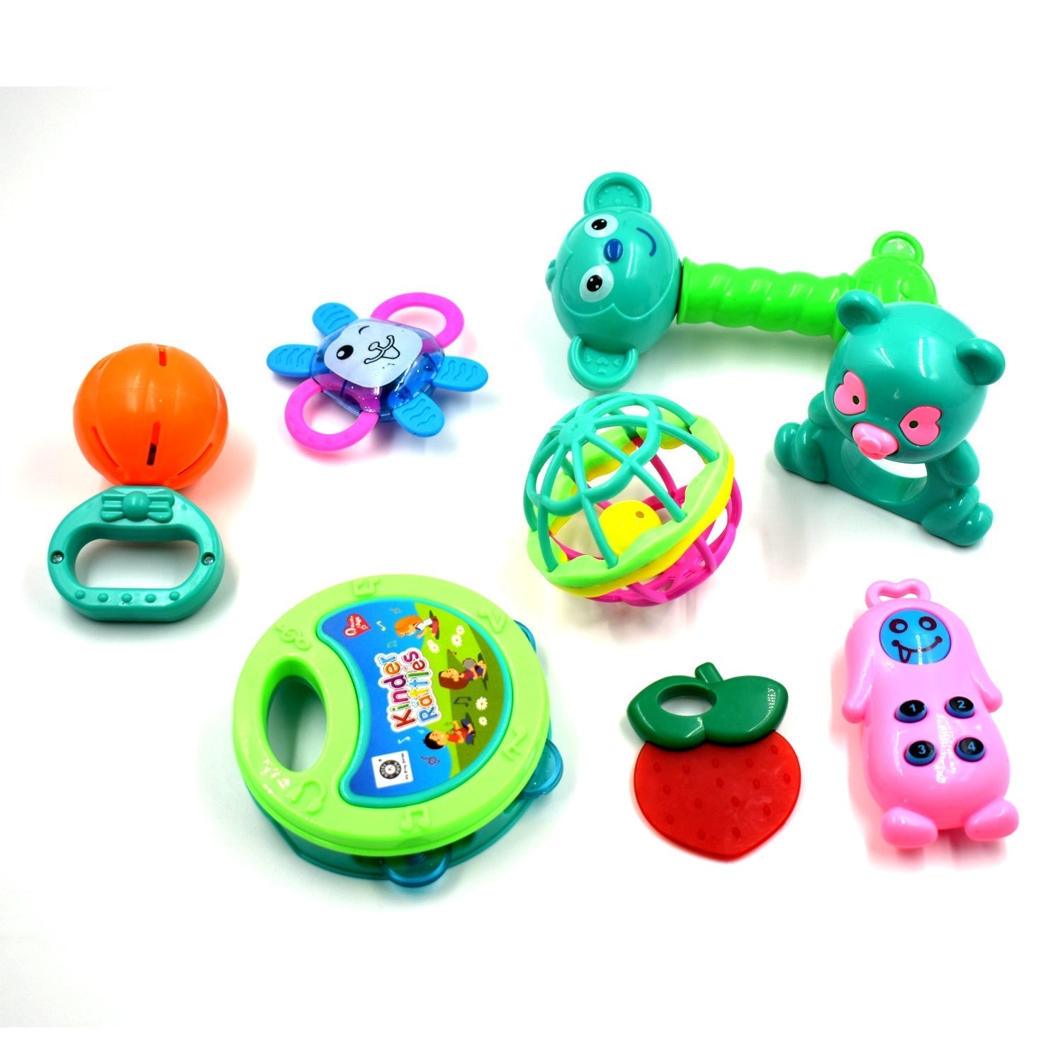 AT37 Rattles Baby Toy and game for kids for playing and enjoying purposes.