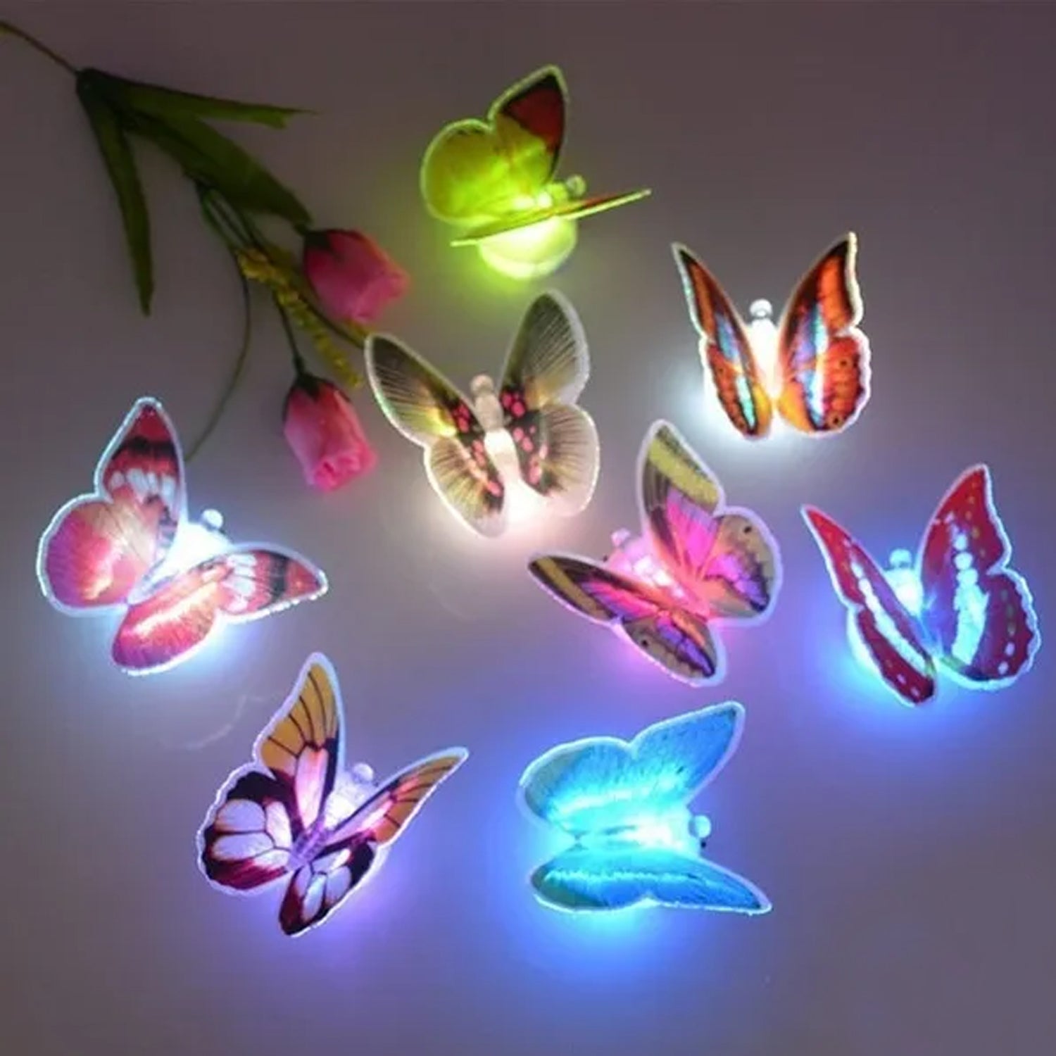 BUTTERFLY 3D NIGHT LAMP COMES WITH 3D ILLUSION DESIGN SUITABLE FOR DRAWING ROOM, LOBBY. (Pack Of 50)