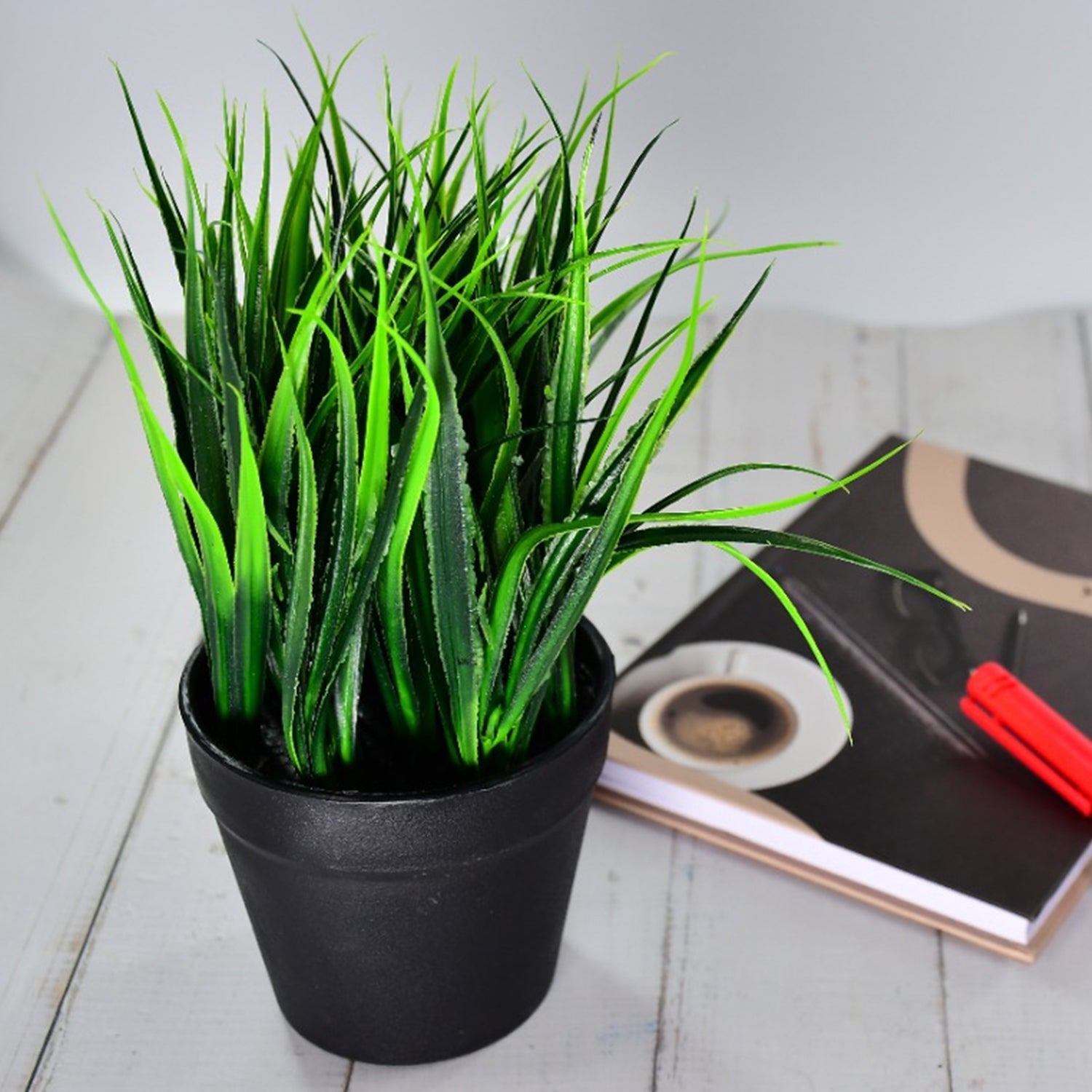 Artificial Potted Plant with Pot