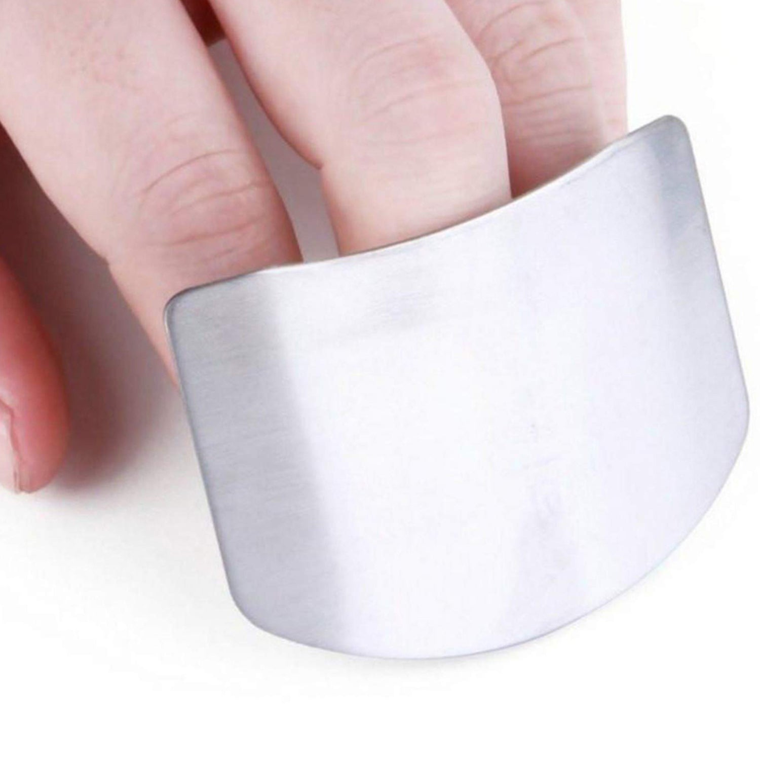 Stainless Steel Two Finger Grip Cutting Protector Hand Guard