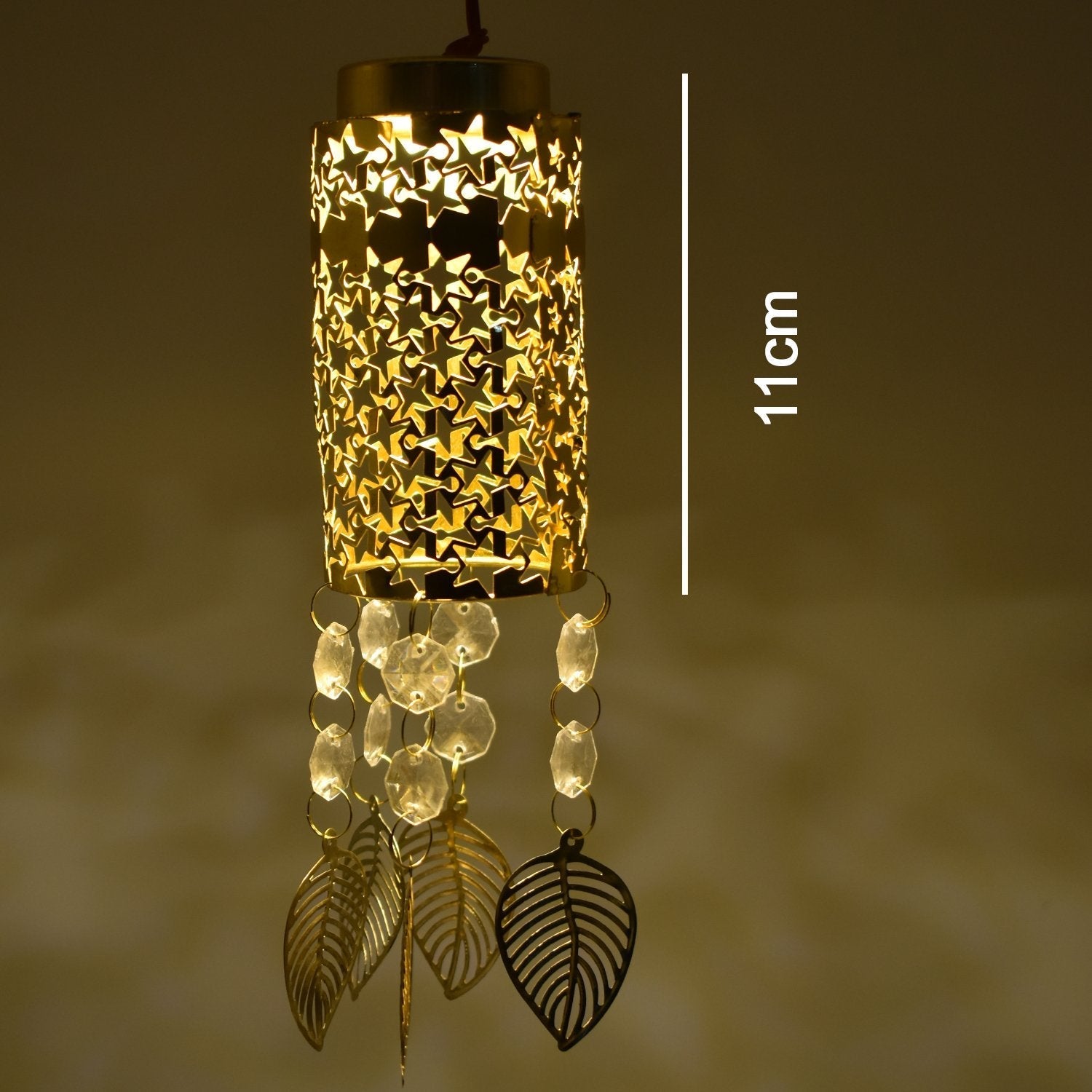 Fancy Large Golden Jhoomer For Home Decoration