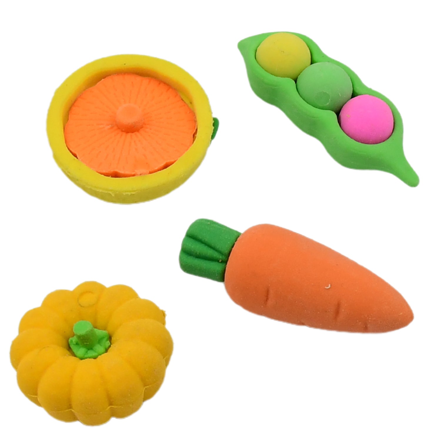 Mix Design Fancy & Stylish Colorful Erasers (1 Set / 3 Pc Set)