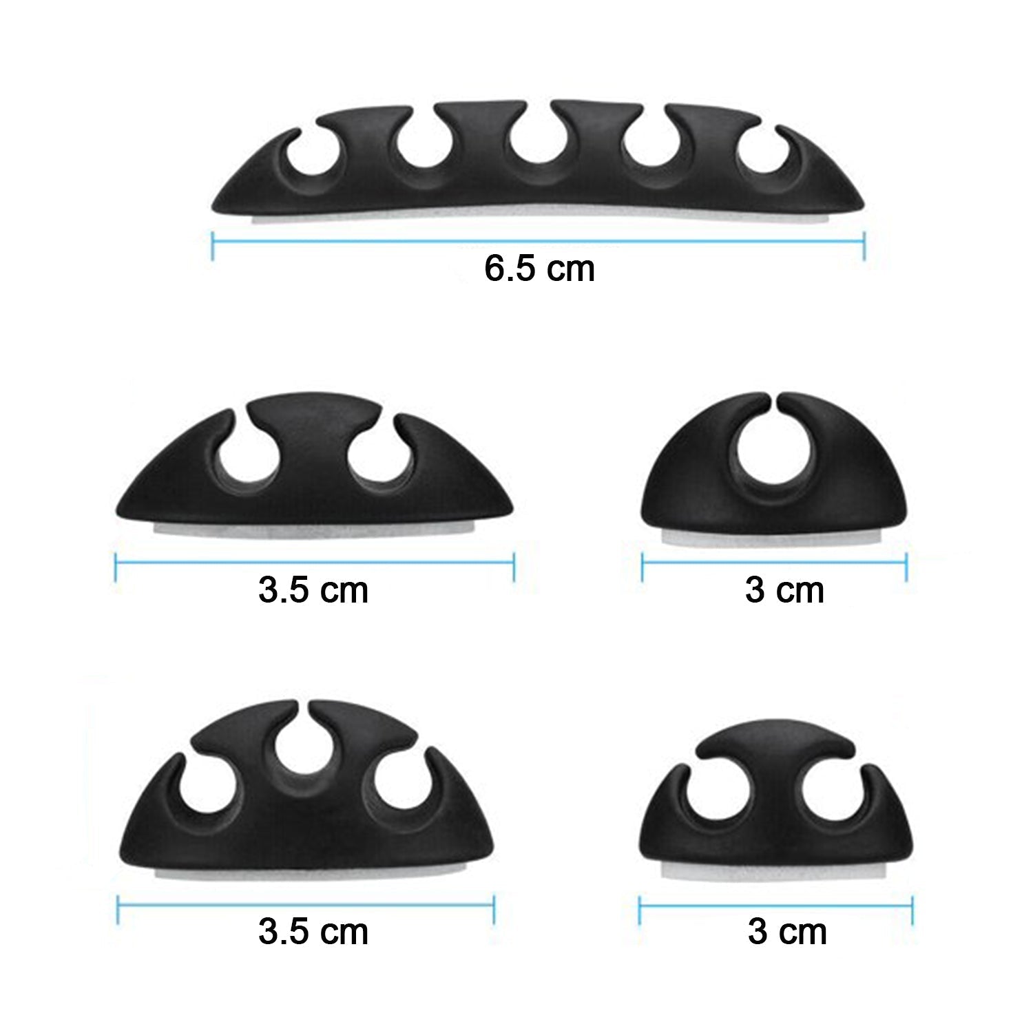 10PCS CABLE HOLDER AND SUPPORTER FOR GIVING SUPPORT AND STANCE TO ALL KIND OF CABLES.