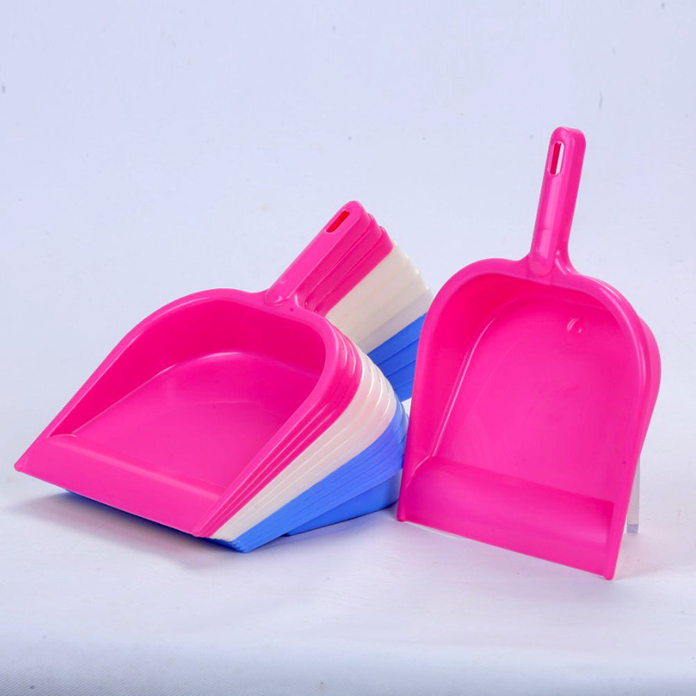 Durable Multi Surface Plastic Dustpan with Handle