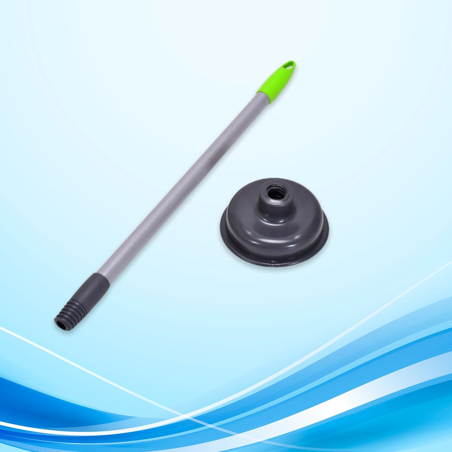 Toilet Plunger - for Clogs in Toilet Bowls and Sinks in Homes, Commercial and Industrial Buildings.