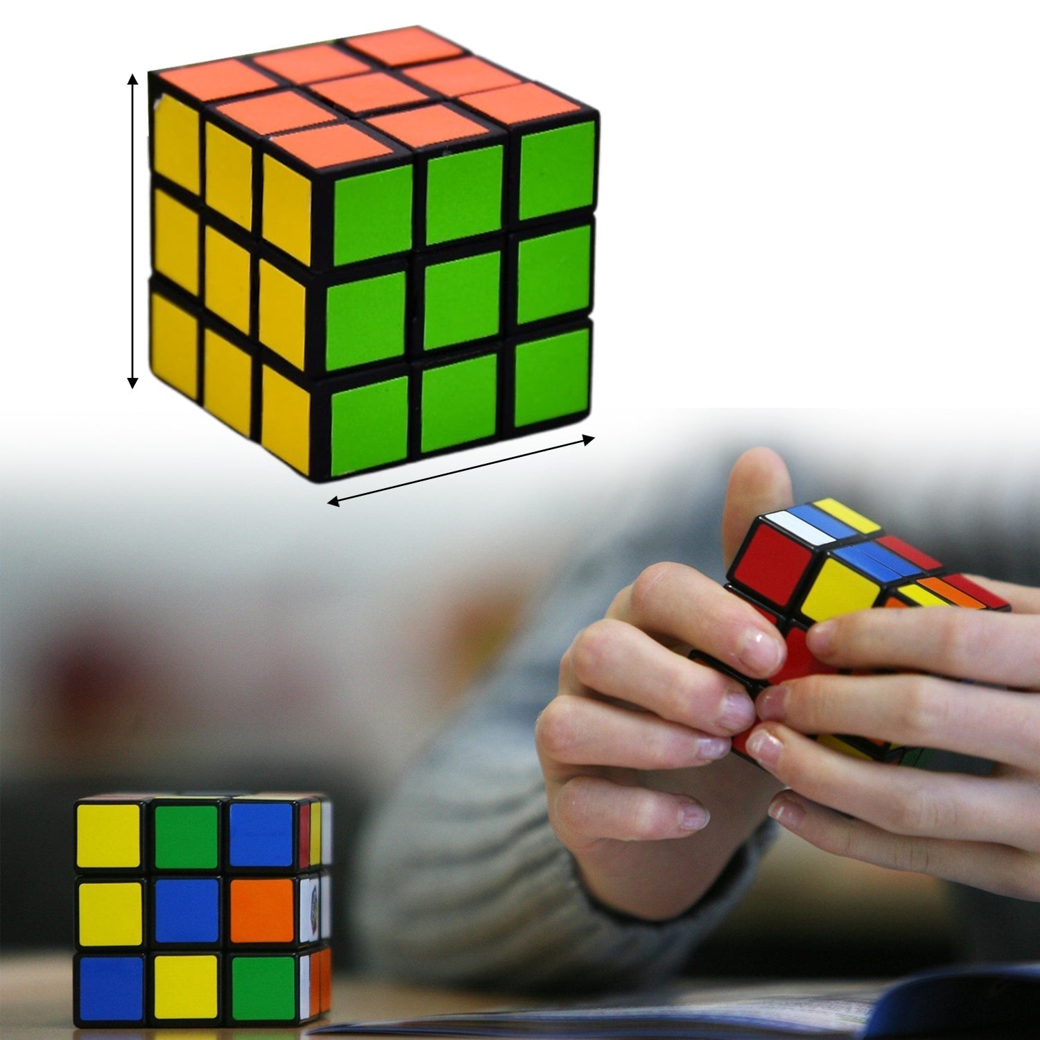 1Pc Mini Cube, Puzzle Game for Boy And Girl, Magic Cube for Birthday Gift