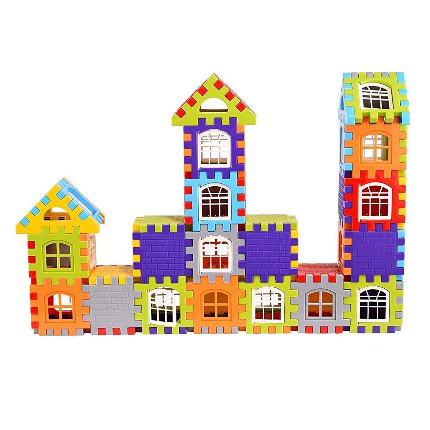 176PCS HOUSE BLOCKS TOY USED IN ALL KINDS FOR ENJOYING PURPOSES