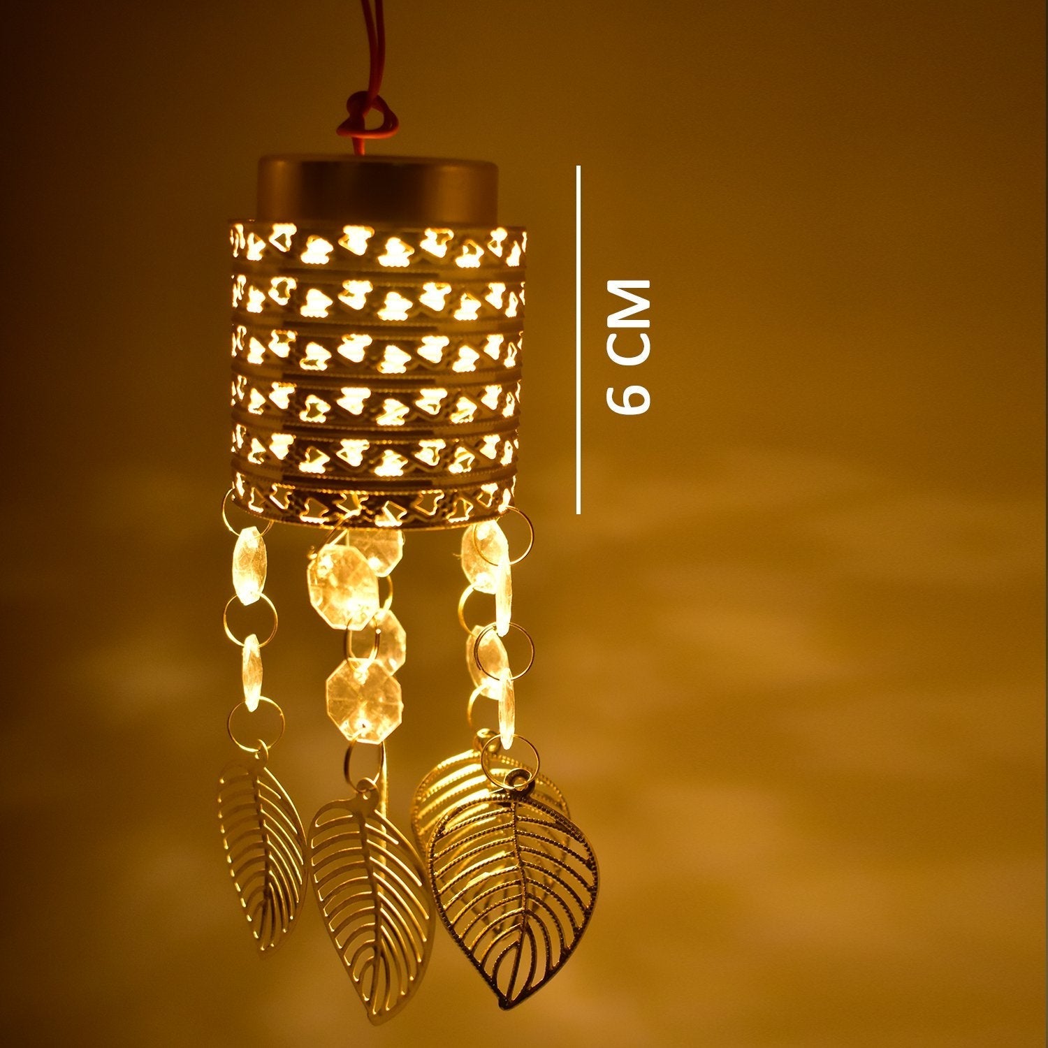 Fancy Small Golden Jhoomer For Home Decoration