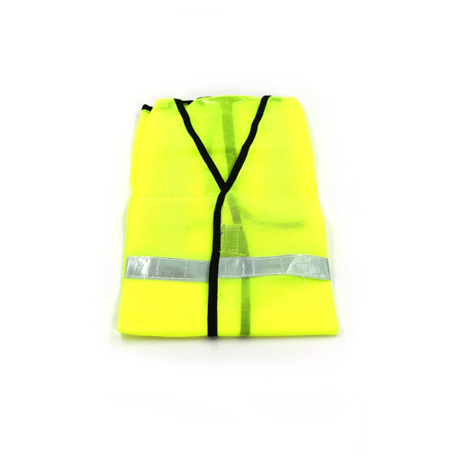 Green Safety Jacket For Having protection against accidents usually in construction area's.