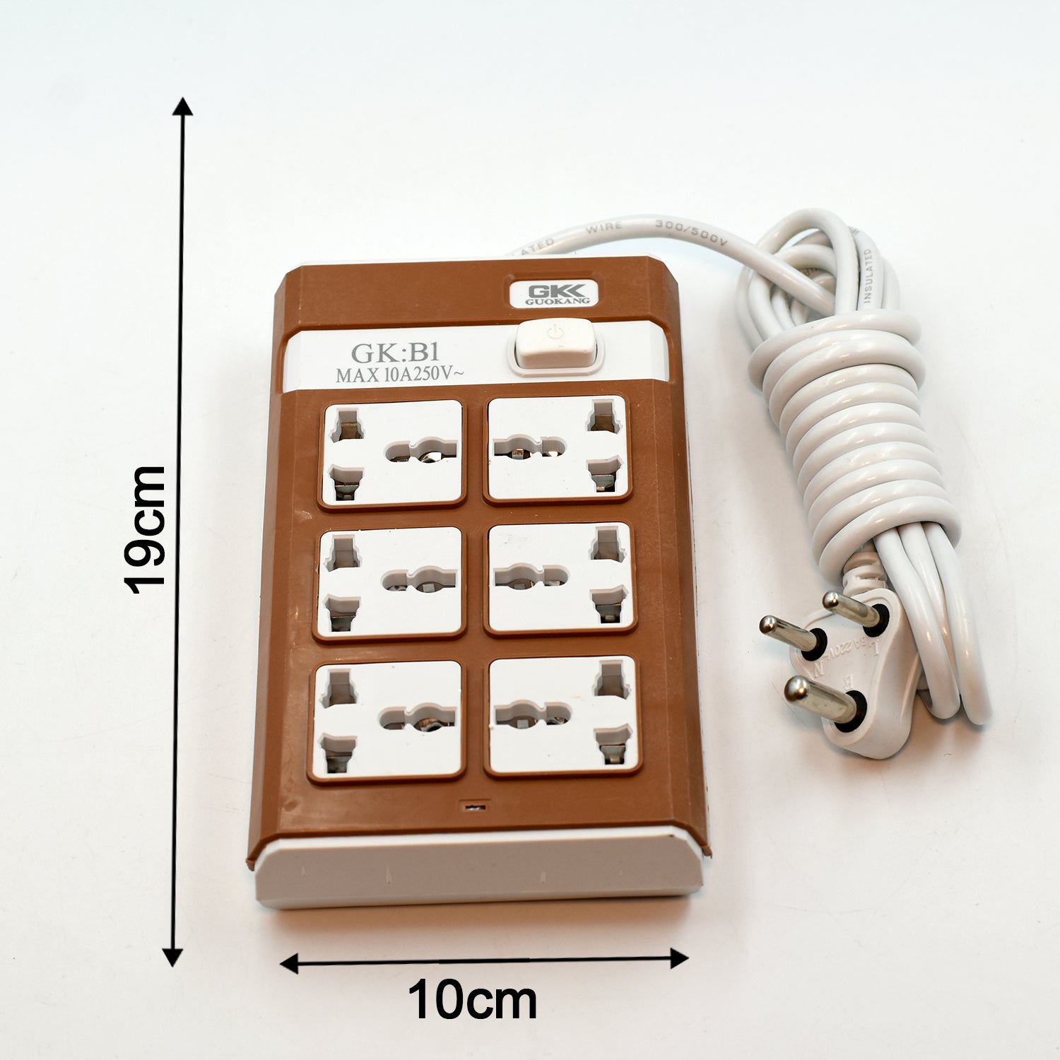 Extension Board 250V 6 Way Extension Board