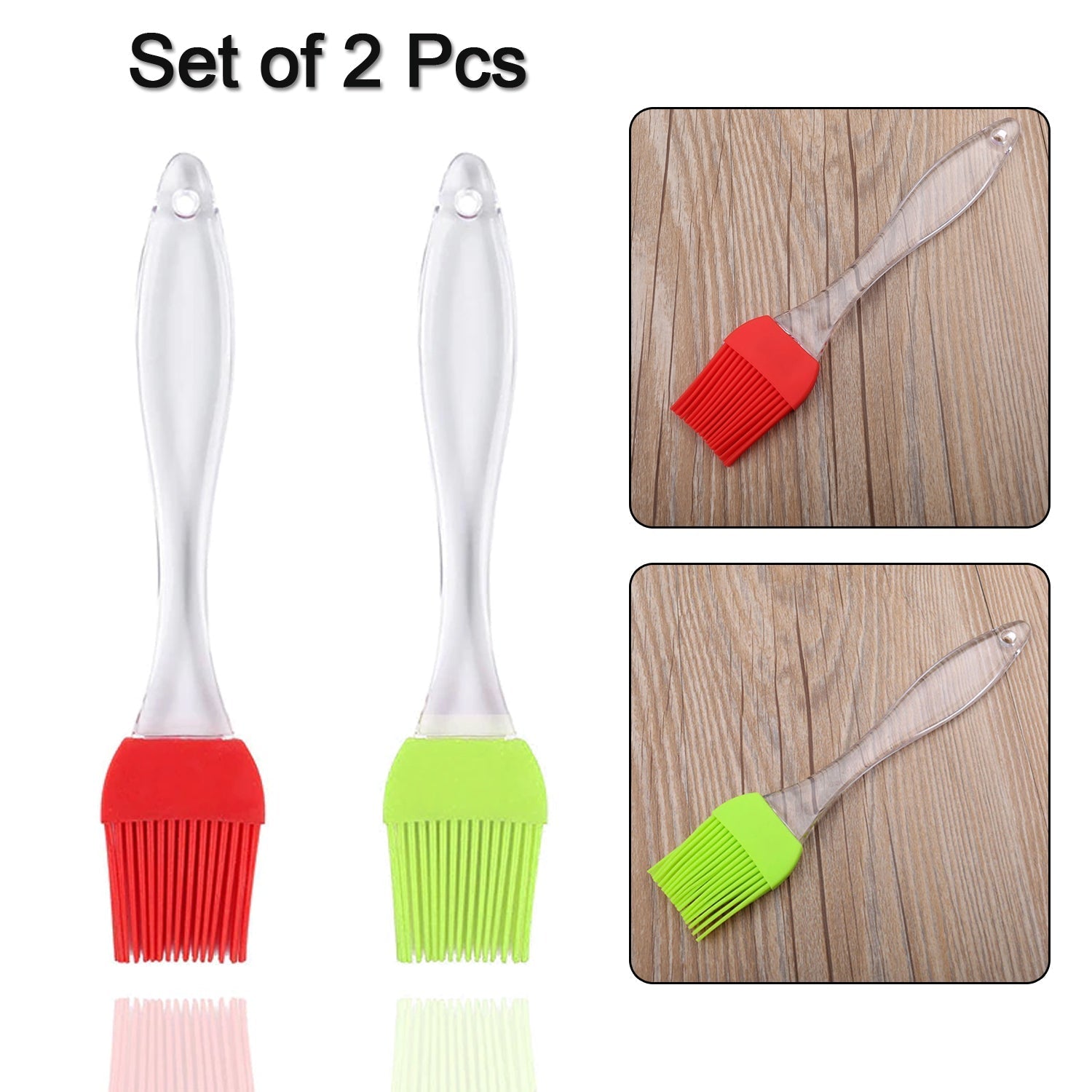 Silicone Spatula and Pastry Brush Special Brush for Kitchen Use