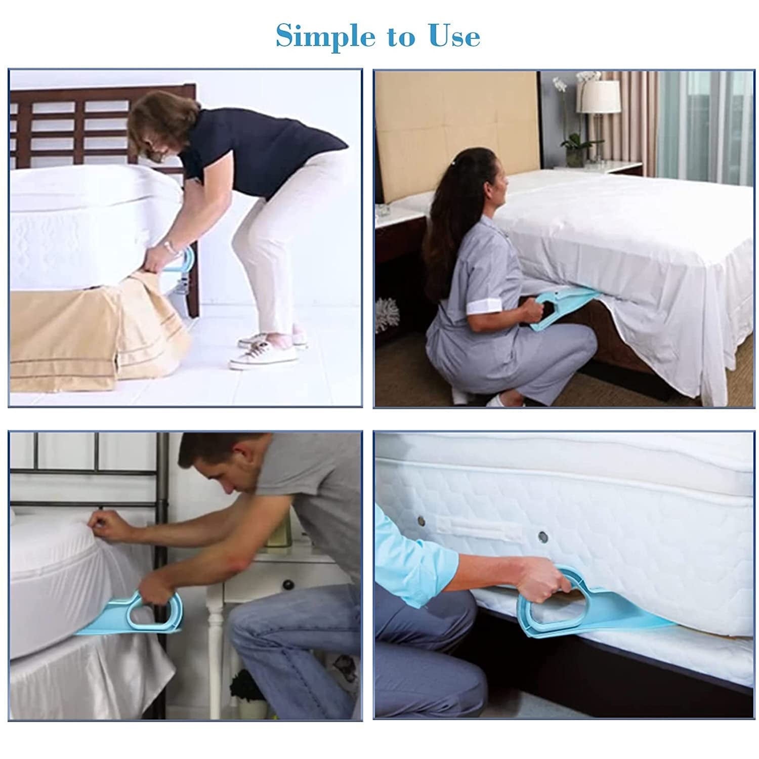 Mattress Lifter Bed Making & Change Bed Sheets Instantly helping Tool Mattress cover( 1 pc )