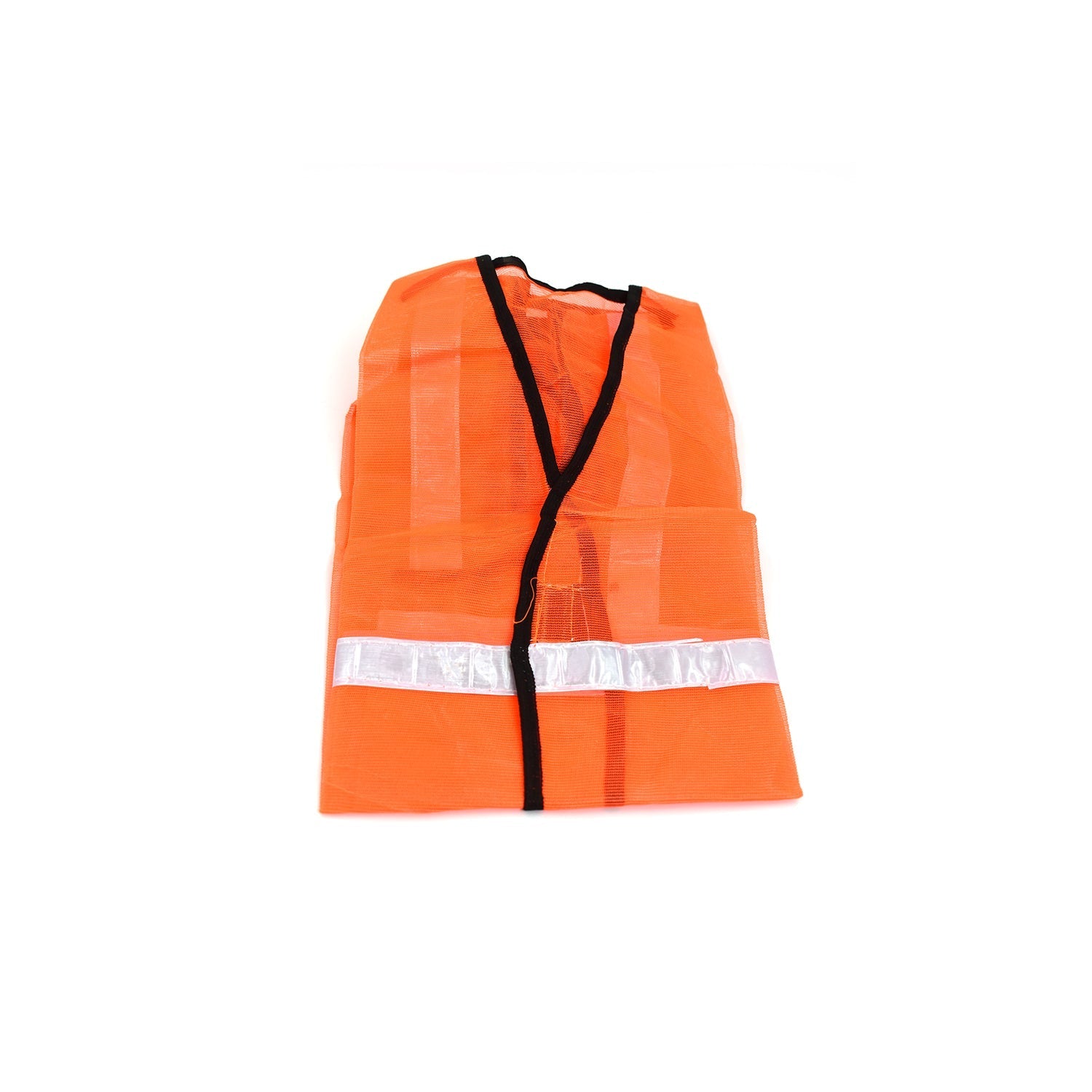 Orange Safety Jacket For Having protection against accidents usually in construction area's.