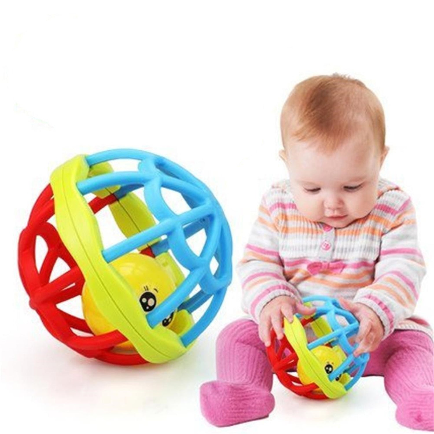 AT39 3Pc Rattles Baby Toy and game for kids and babies for playing and enjoying purposes.