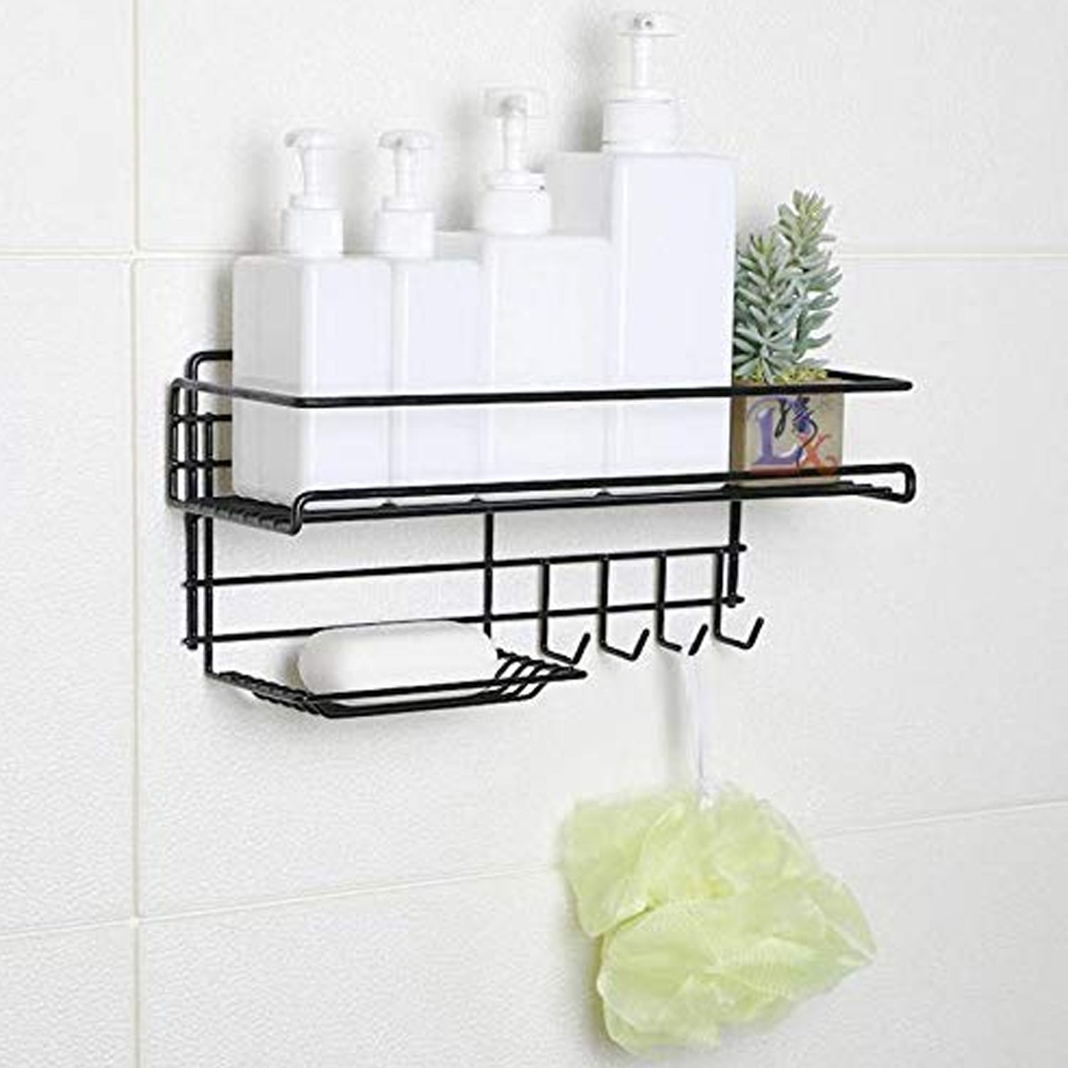 3 in 1 Shower Shelf Rack for storing and holding various household stuffs and items etc.