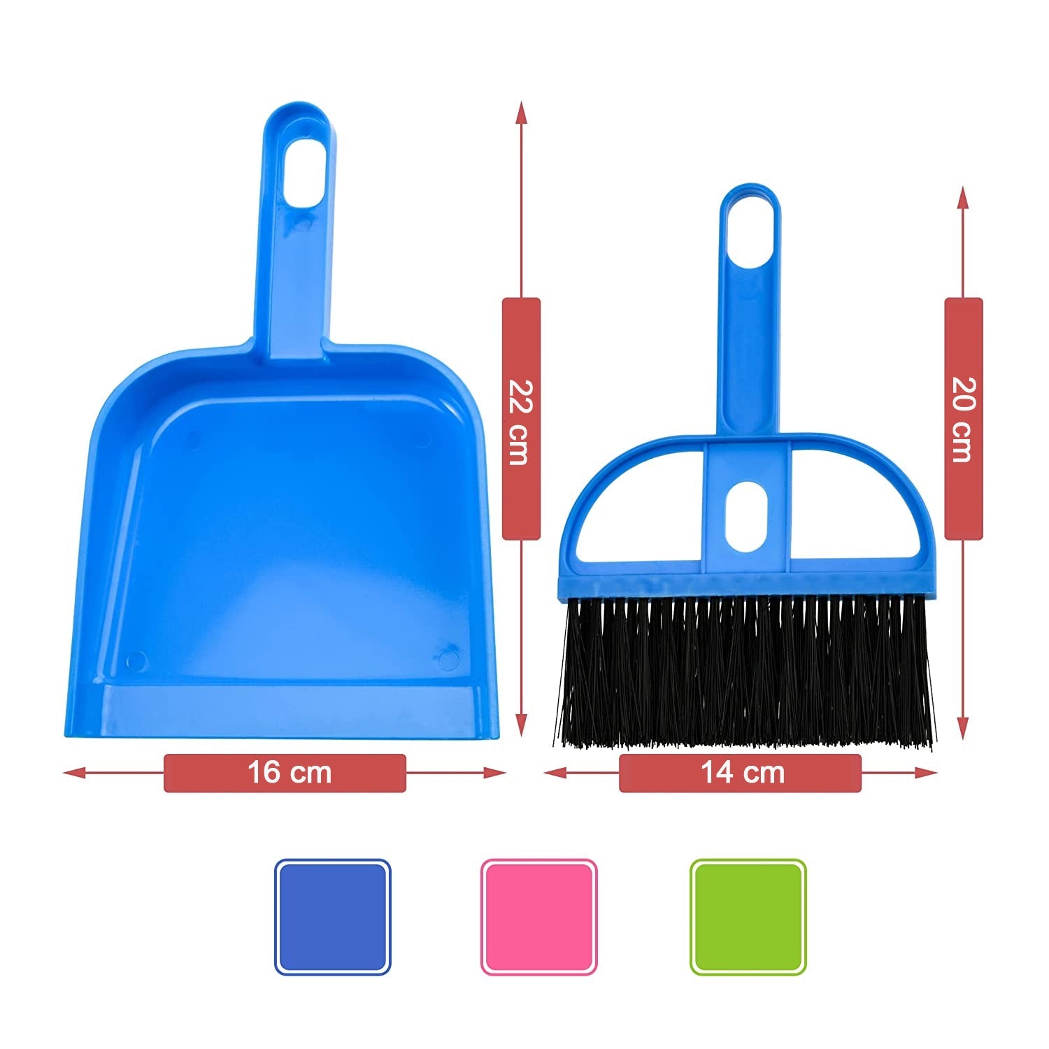 Dustpan Supdi with Brush Broom Set for Multipurpose Cleaning Big Size