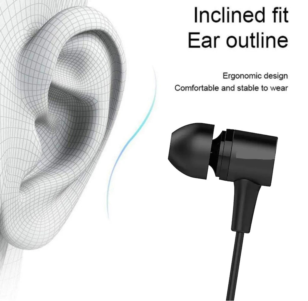 Headphone Isolating stereo headphones with Hands-free Control