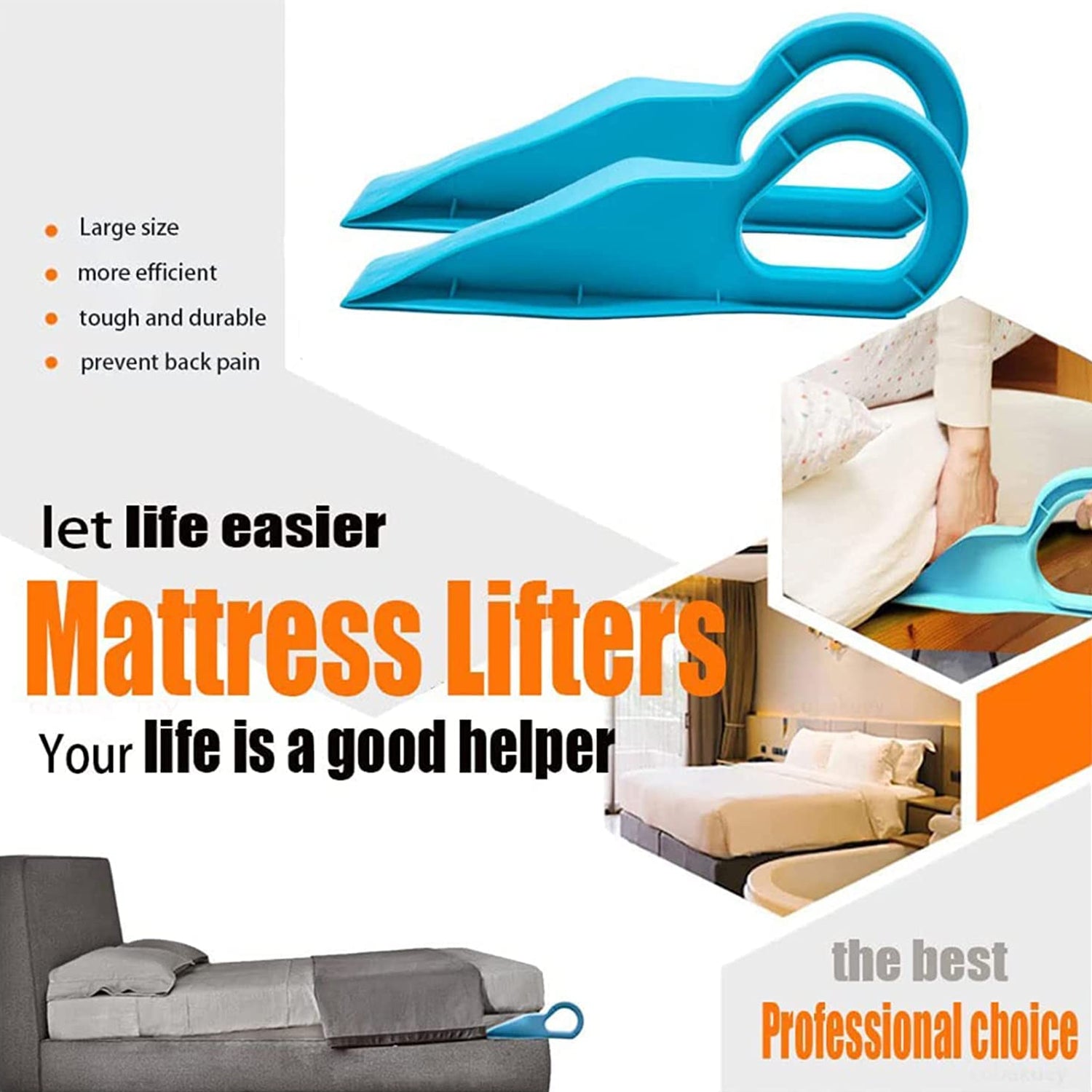 Mattress Lifter Bed Making & Change Bed Sheets Instantly helping Tool Mattress cover( 1 pc )