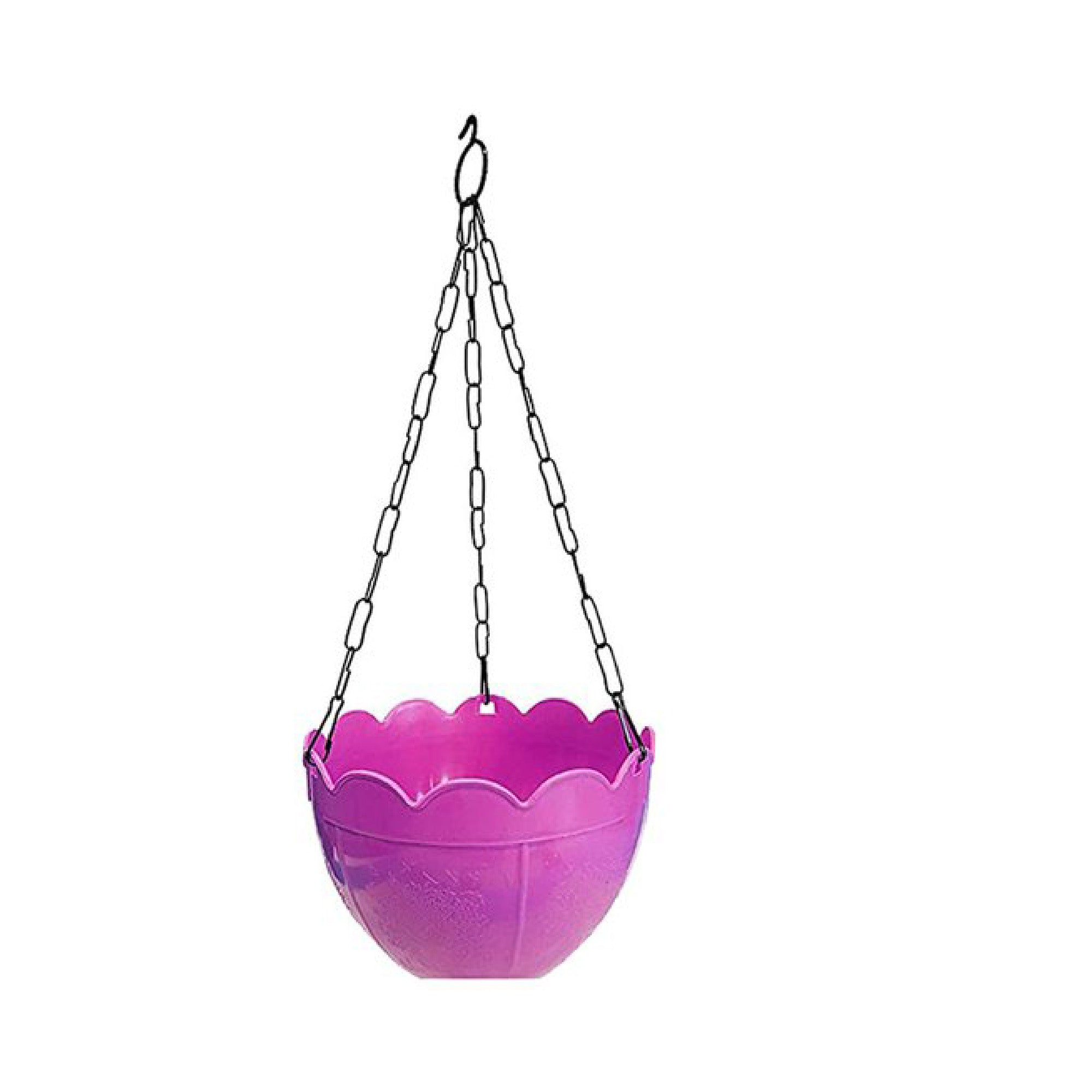 Flower Pot Plant with Hanging Chain for Houseplants Garden Balcony Decoration