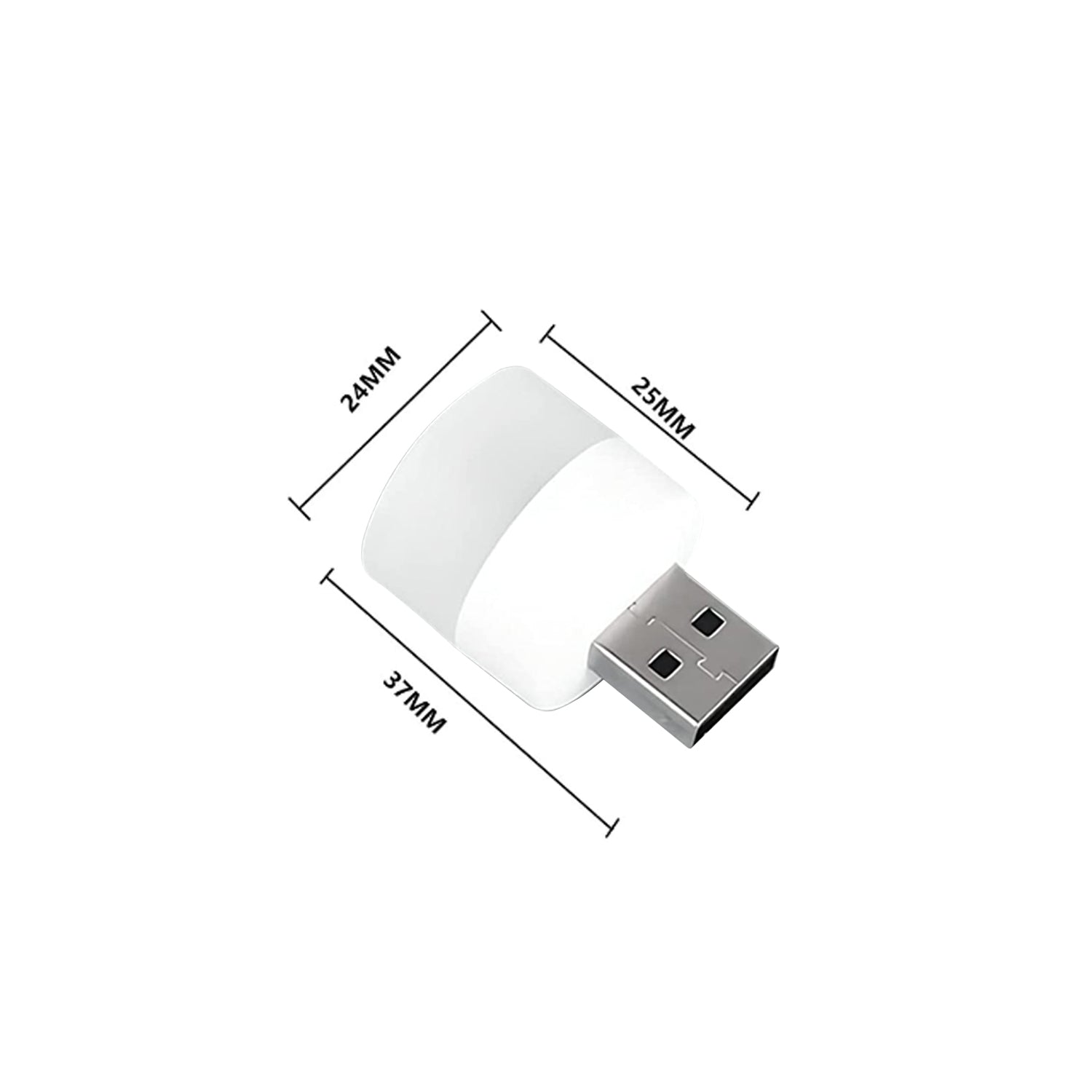 Small USB Bulb used in official places for room lighting purposes. (Yellow Color)