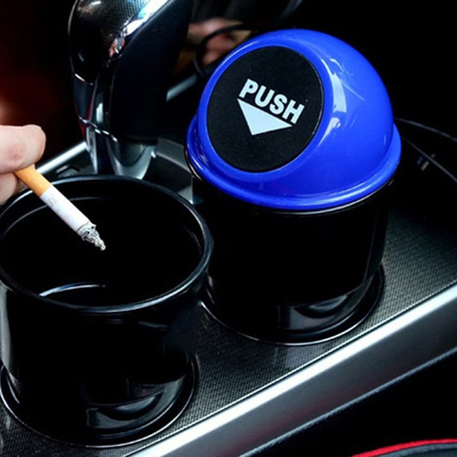 Mini Car Trash Bin Can Holder Dustbin