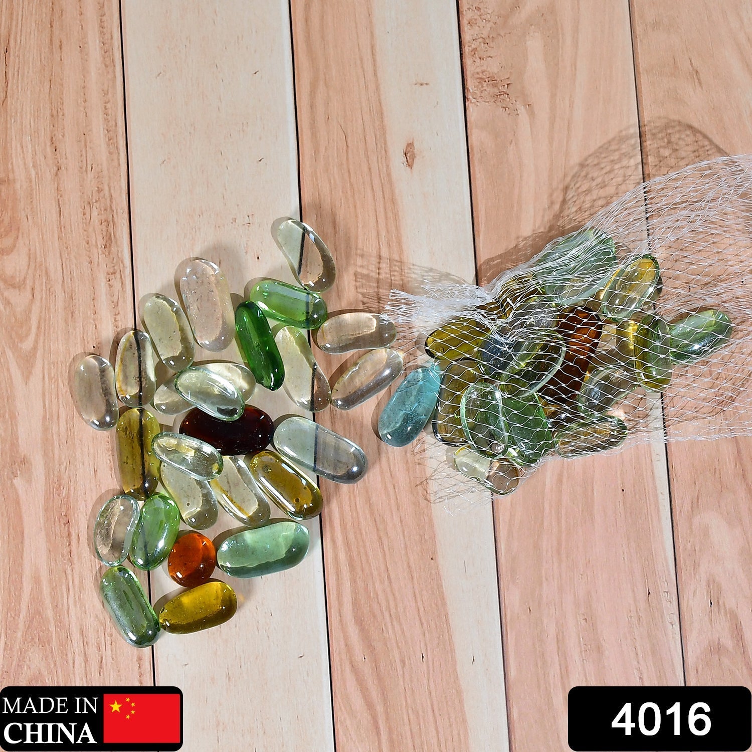 Glass Gem Stone, Flat Round Marbles Pebbles for Vase Fillers, Attractive pebbles for Aquarium Fish Tank.