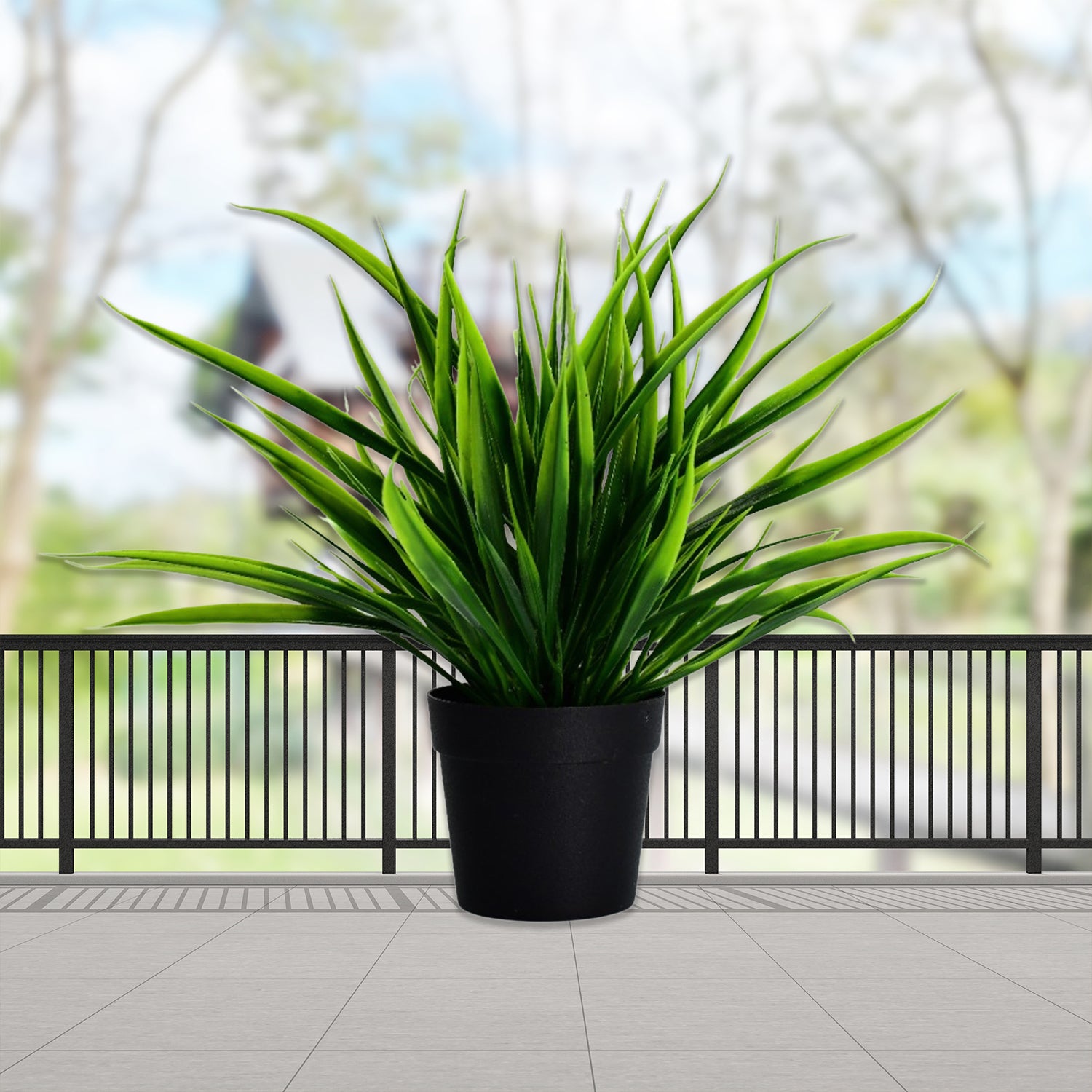 Artificial Potted Plant with Pot