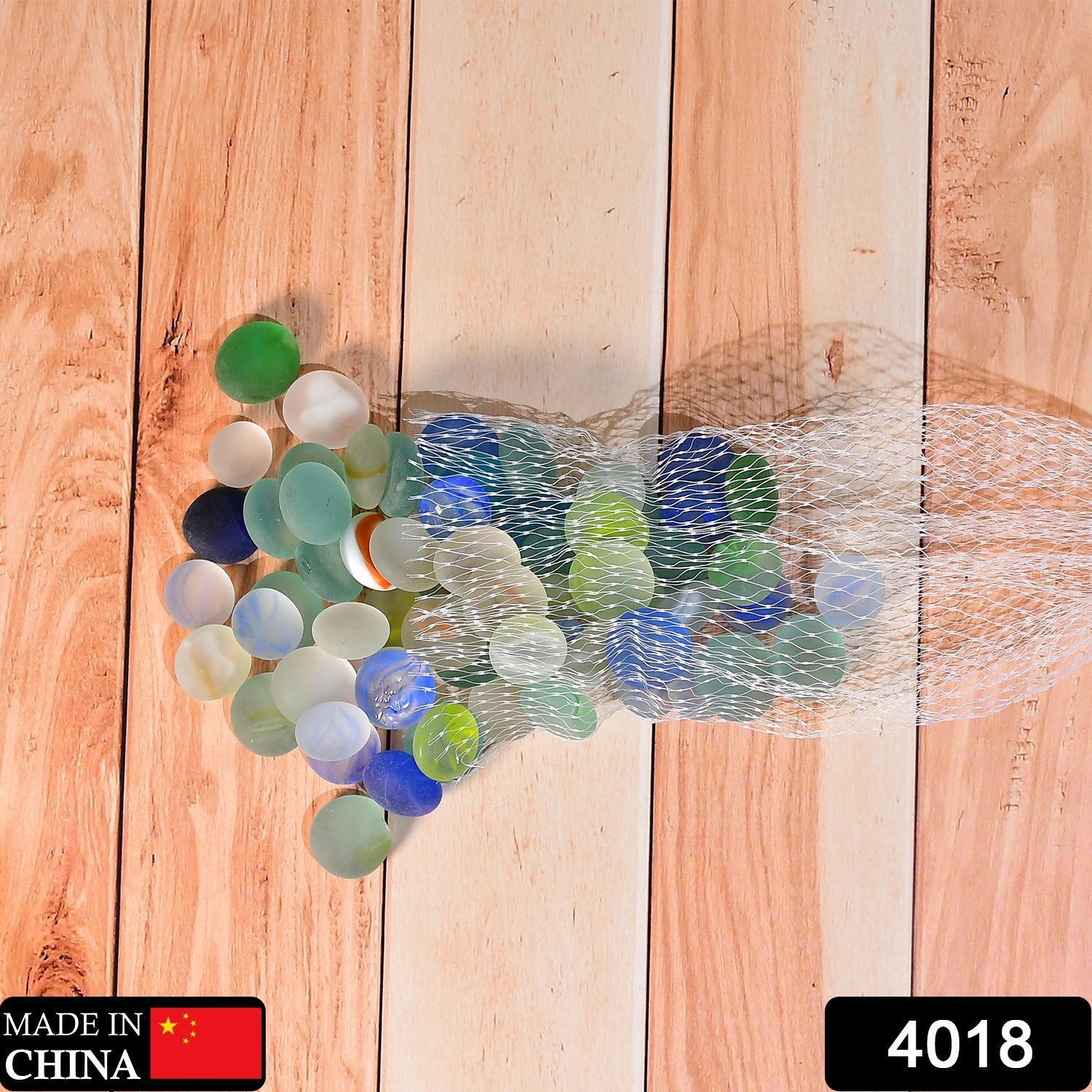 Glass Gem Stone, Flat Round Marbles Pebbles for Vase Fillers, Attractive pebbles for Aquarium Fish Tank.