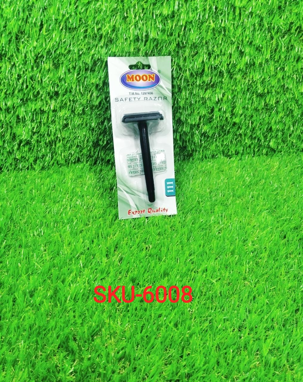 Shaving Razor for Men Blade Razor with Plastic Grip Handle (With Card Packing)