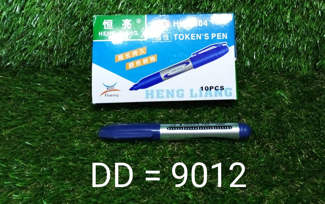 10Pc Blue Marker and pen used in studies and teaching white boards in schools and institutes for students.