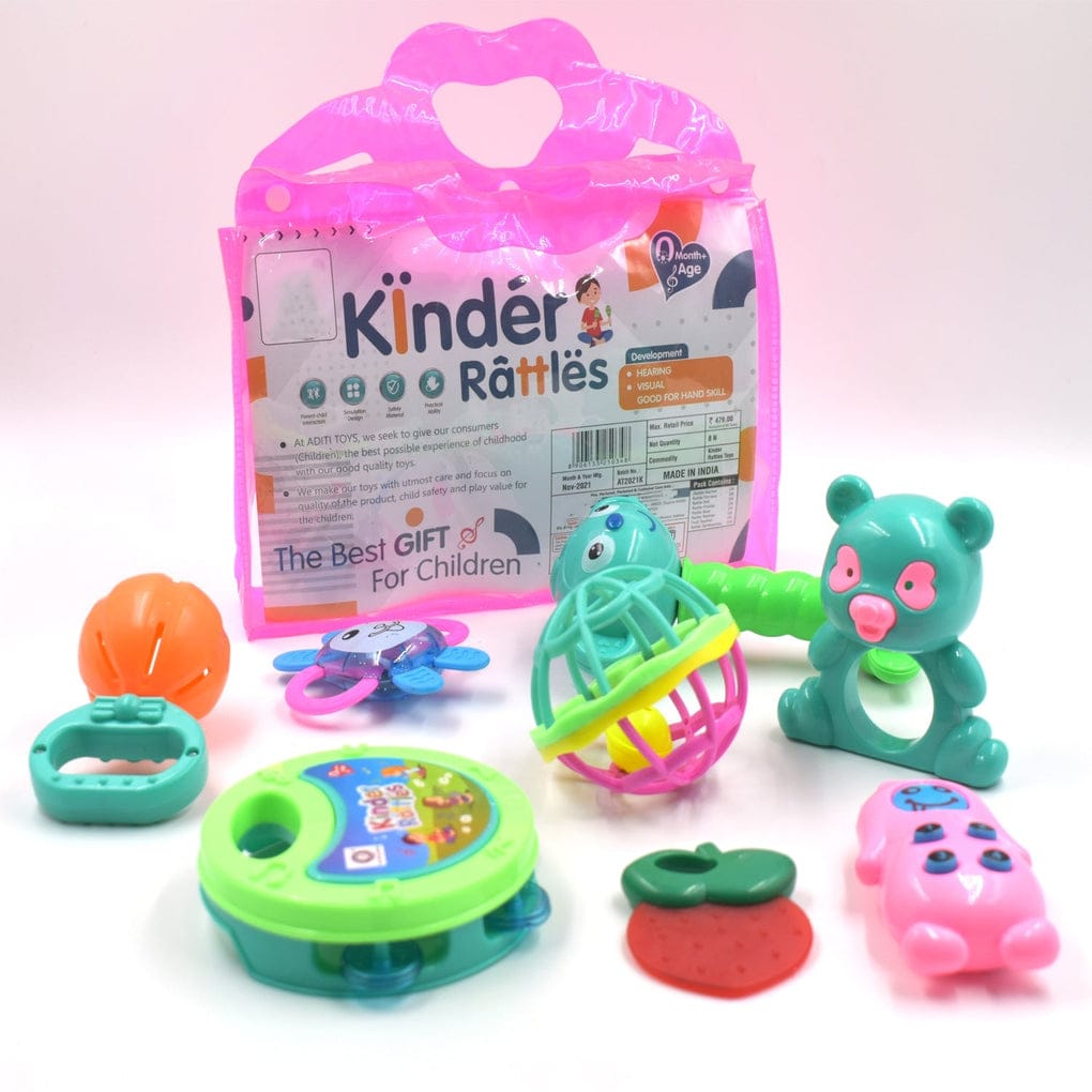 AT37 Rattles Baby Toy and game for kids for playing and enjoying purposes.