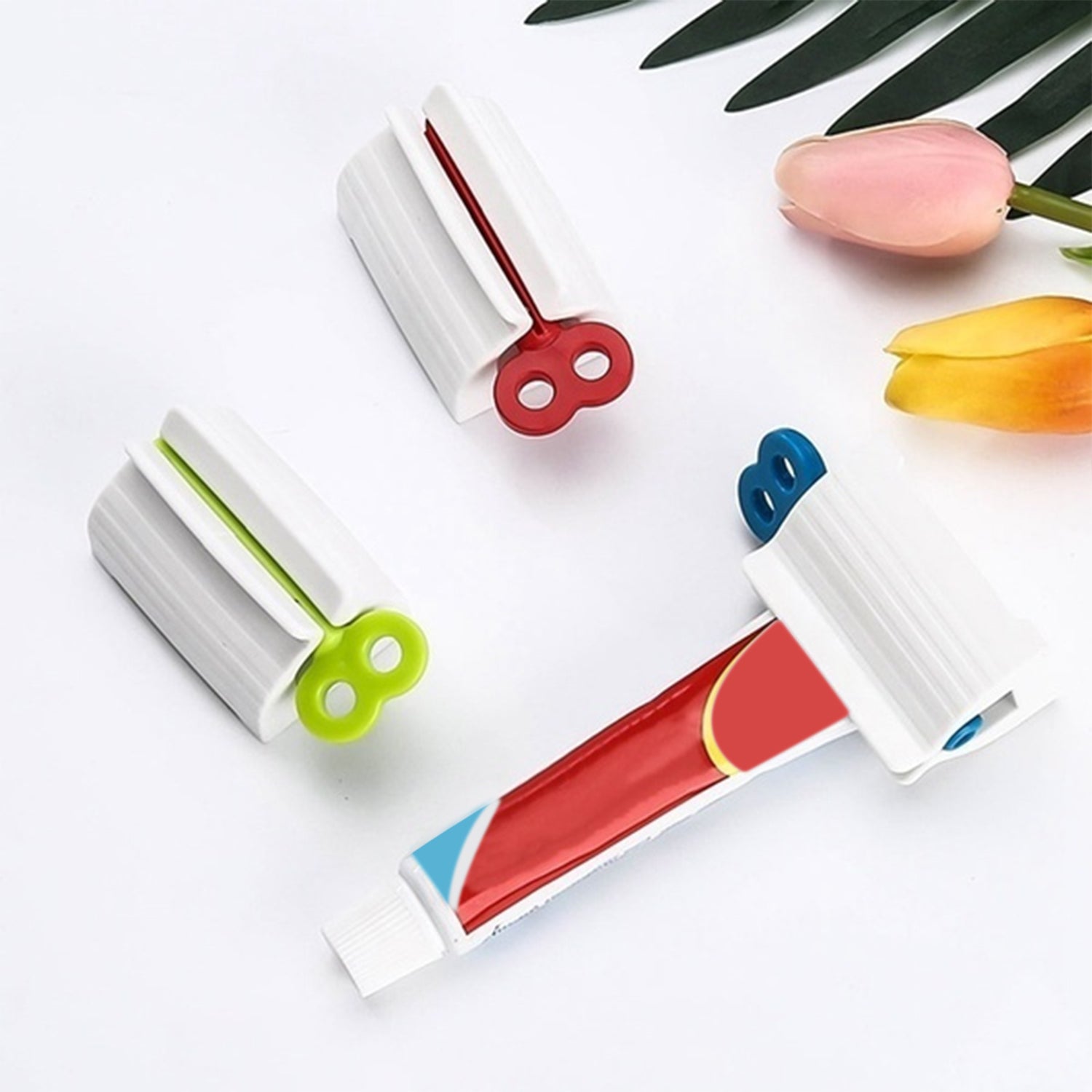 Rolling Tube Toothpaste Squeezer Toothpaste Seat Holder Stand