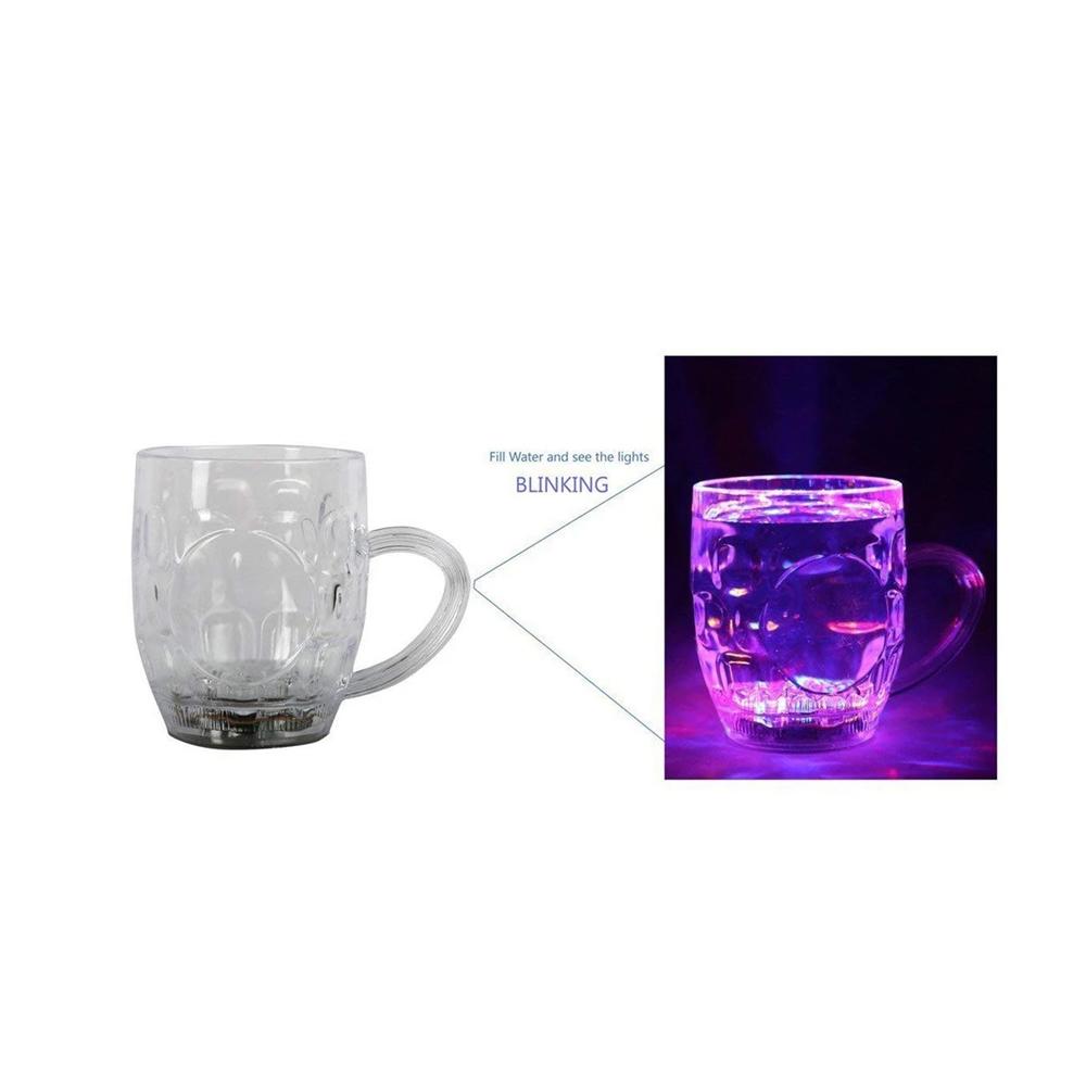 Led Glass Cup (Rainbow Color)