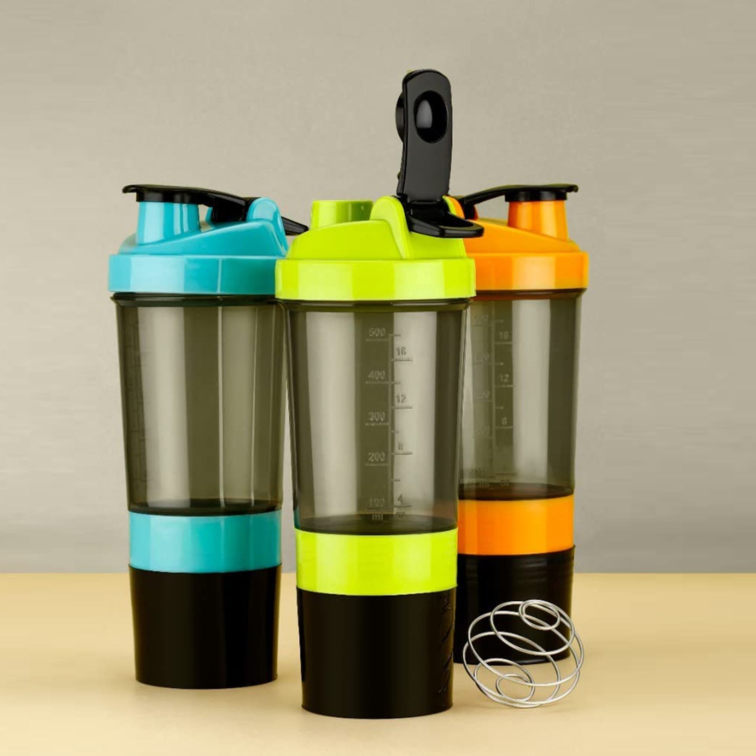 Gym Shaker Bottle & shakers for Protein Shake