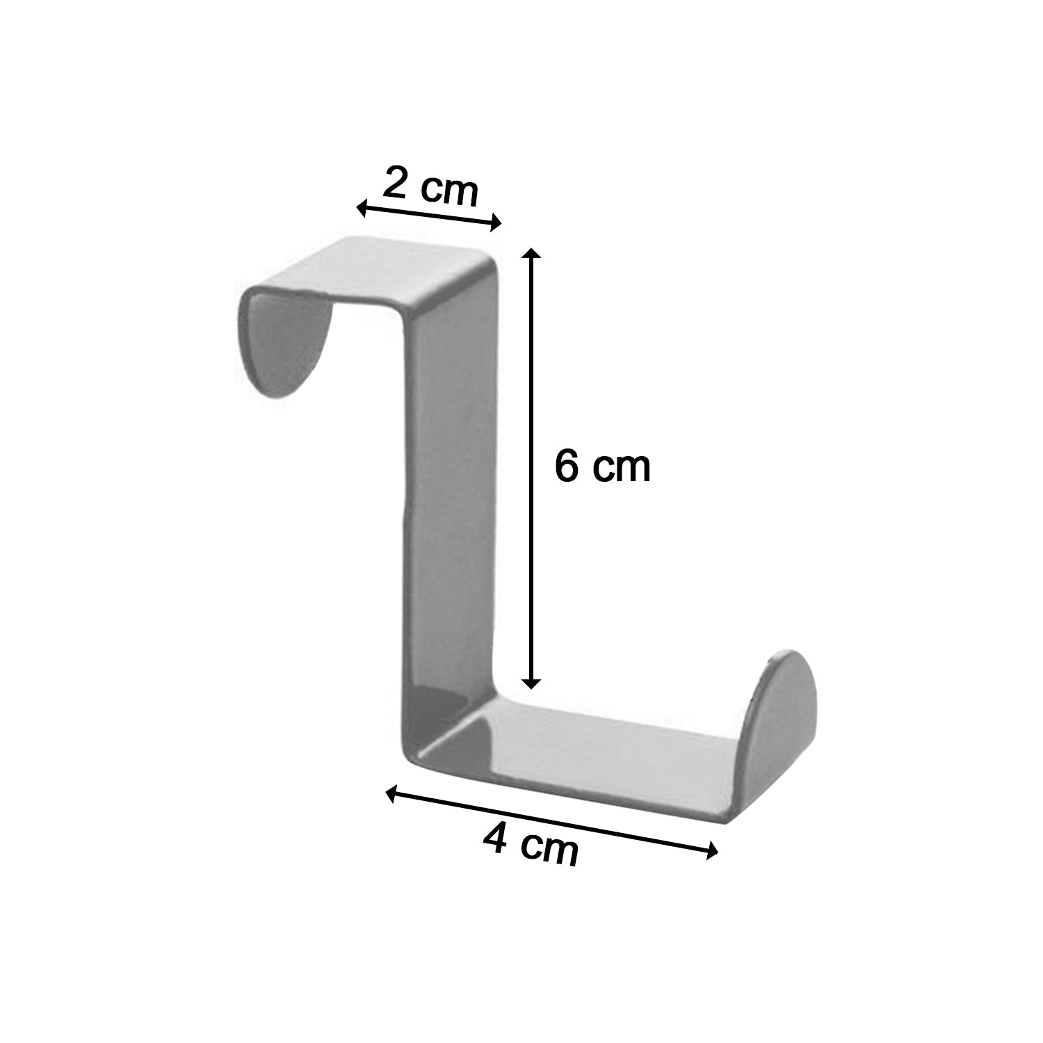 1 Pc Z Shape Door Over Hook used widely in all kinds of household for hanging of cloths and fabric items etc.