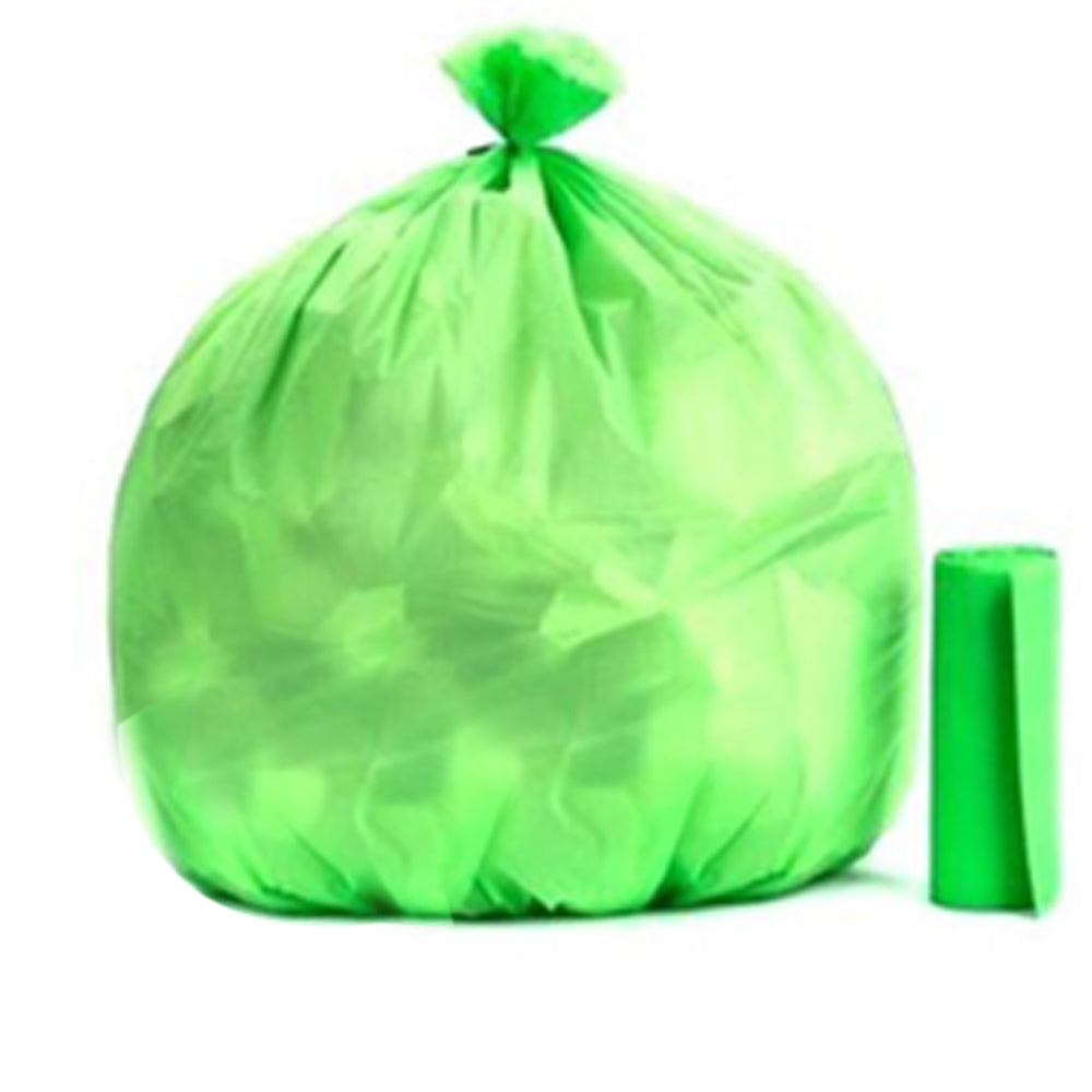 Green Compostable Corn Starch Garbage Bags (17