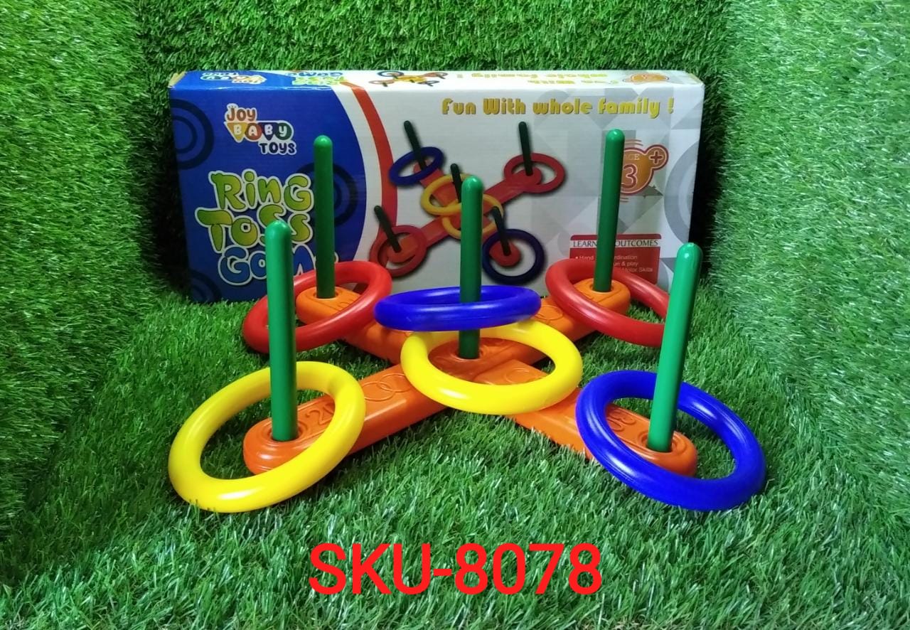 13 Pc Ring Toss Game widely used by children’s and kids for playing and enjoying purposes and all in all kinds of household and official places etc.