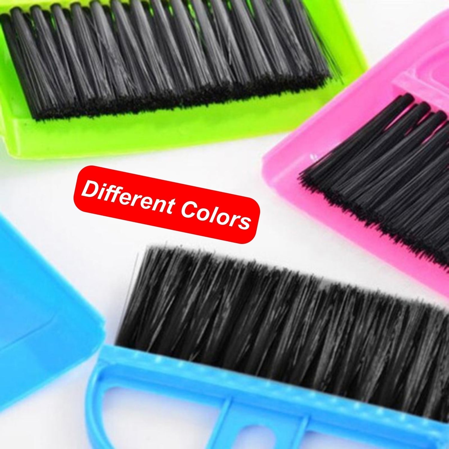 Mini Dustpan with Brush Broom Set for Multipurpose Cleaning - 2 pcs